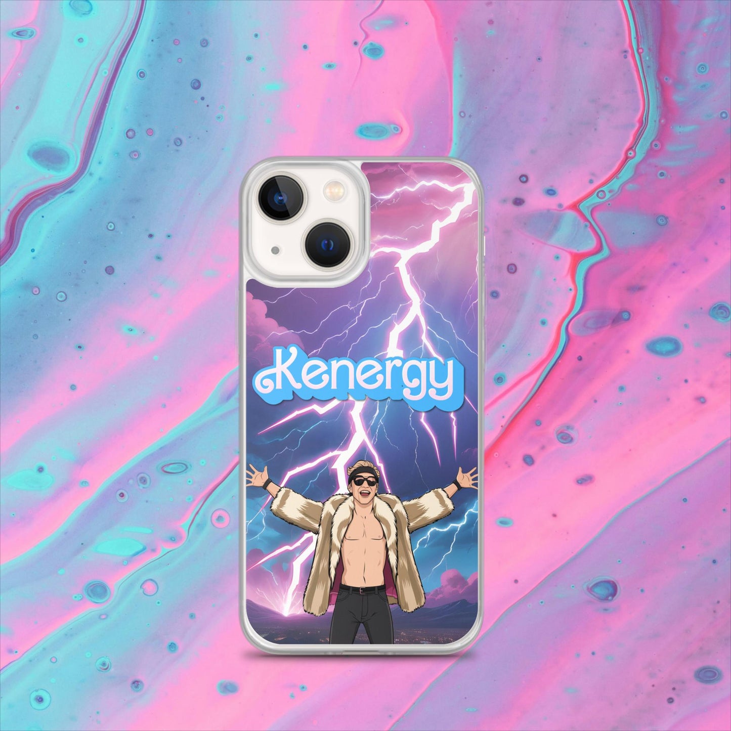 Kenergy Barbie Ryan Gosling Ken Clear Case for iPhone iPhone 13 mini Mobile Phone Cases Barbie Celebrities Ken Kenergy Movies Ryan Gosling Next Cult Brand