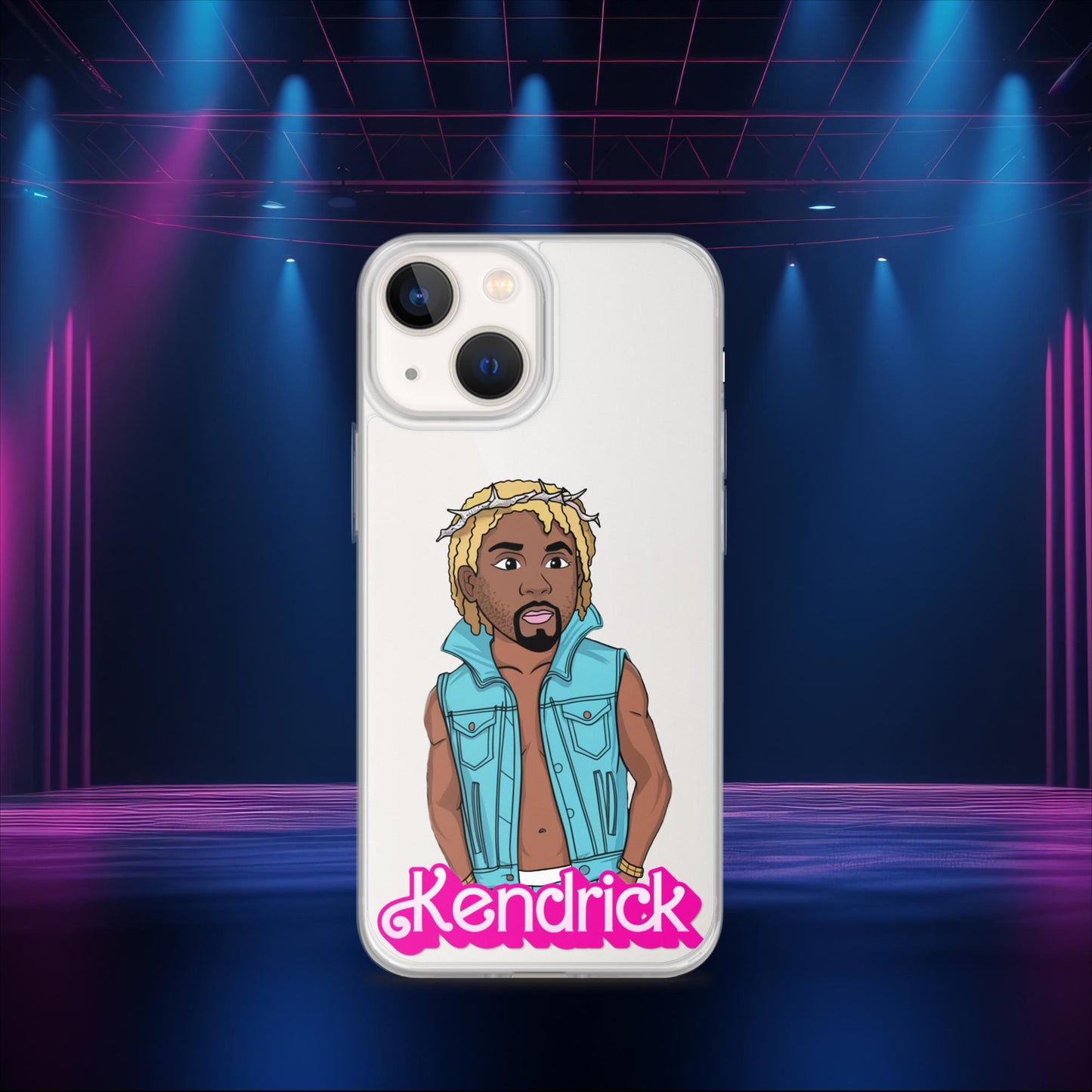 Kendrick Barbie Ken Ryan Gosling Kendrick Lamar Clear Case for iPhone iPhone 13 mini Mobile Phone Cases Barbie Ken Kendrick Lamar Movies Music Next Cult Brand