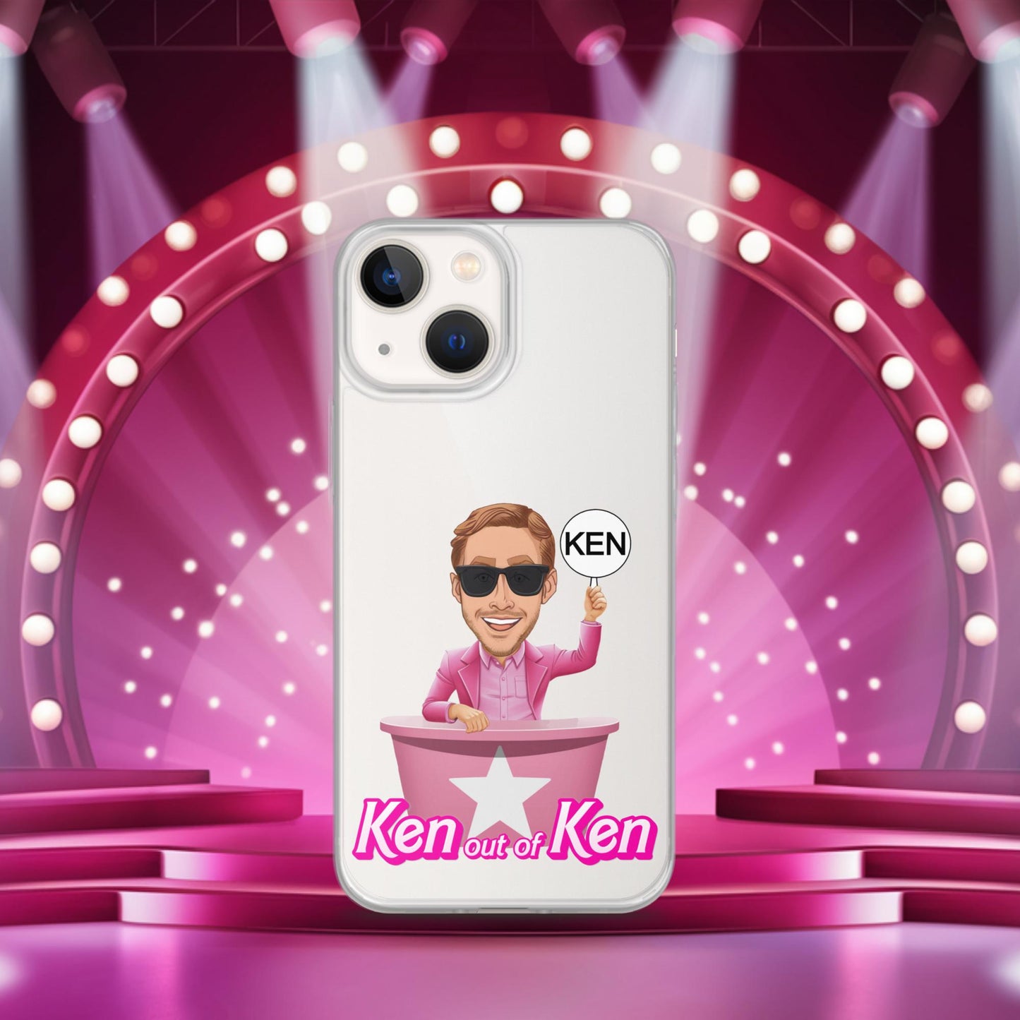 Ken out of Ken Ryan Gosling Barbie Movie Clear Case for iPhone iPhone 13 mini Mobile Phone Cases Barbie Celebrities Ken Movies Ryan Gosling Next Cult Brand