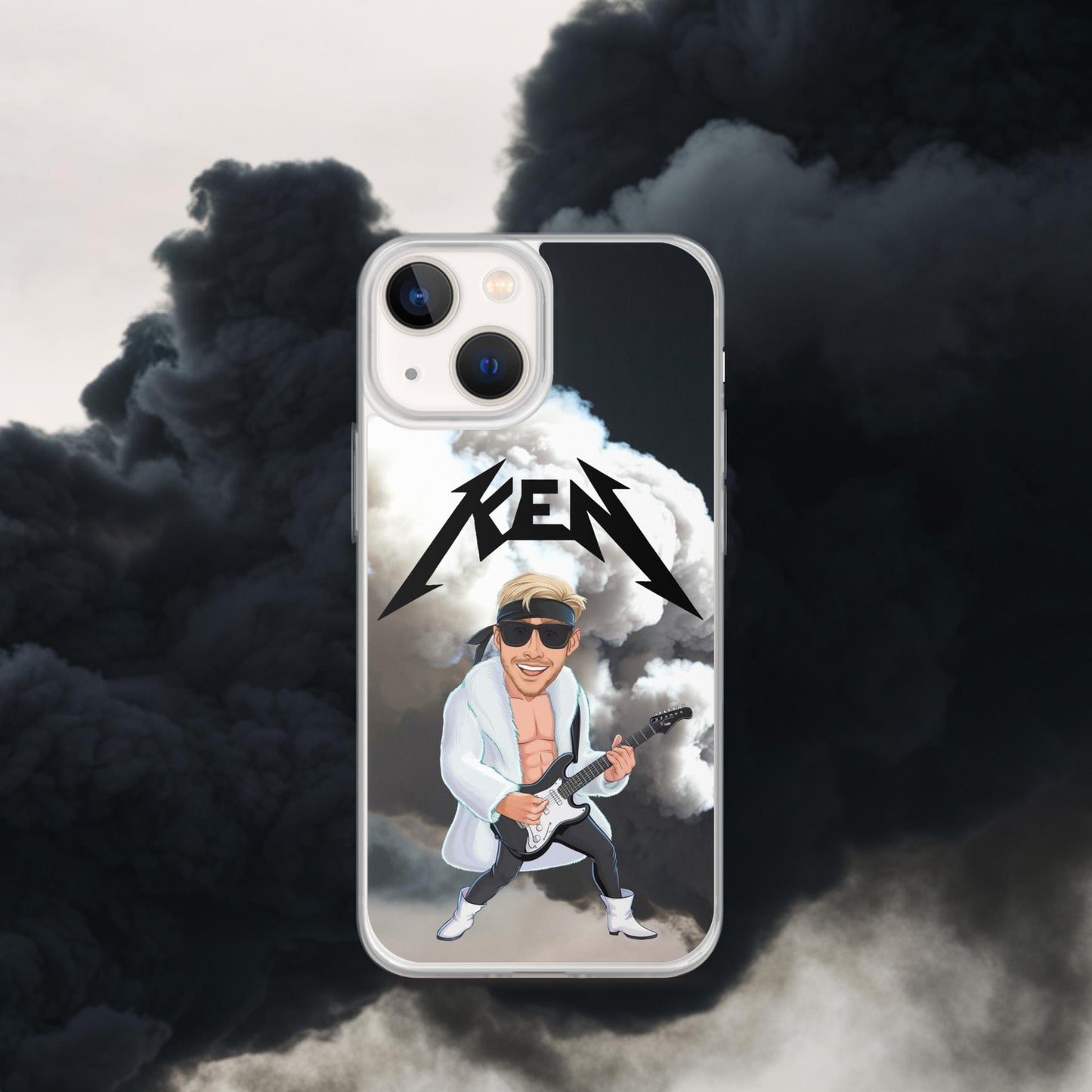 Rockstar Ken Barbie Movie Ryan Gosling Clear Case for iPhone iPhone 13 mini Mobile Phone Cases Barbie Celebrities Ken Movies Ryan Gosling Next Cult Brand