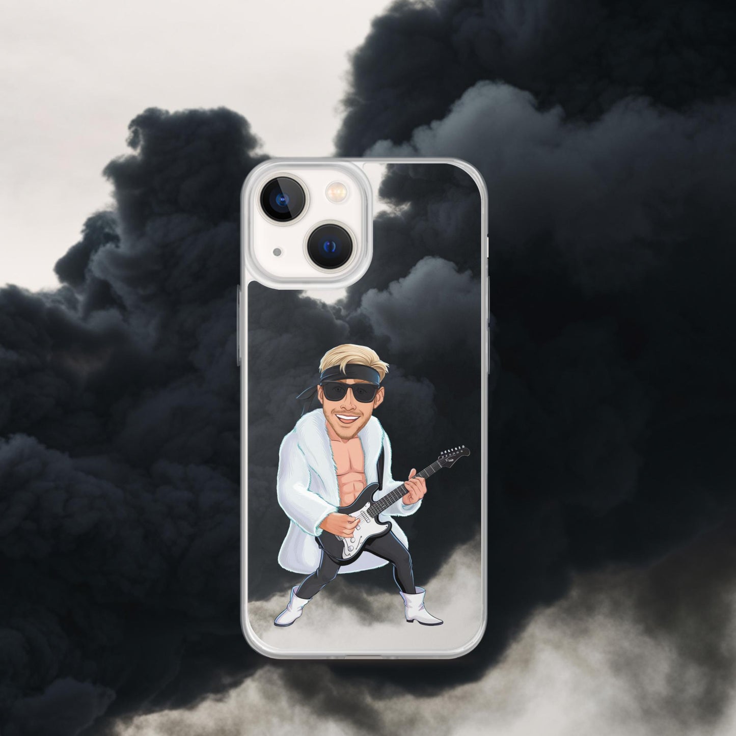 Rockstar Ken Barbie Movie Ryan Gosling Clear Case for iPhone iPhone 13 mini Mobile Phone Cases Barbie Celebrities Ken Movies Music Rock Music Ryan Gosling Next Cult Brand