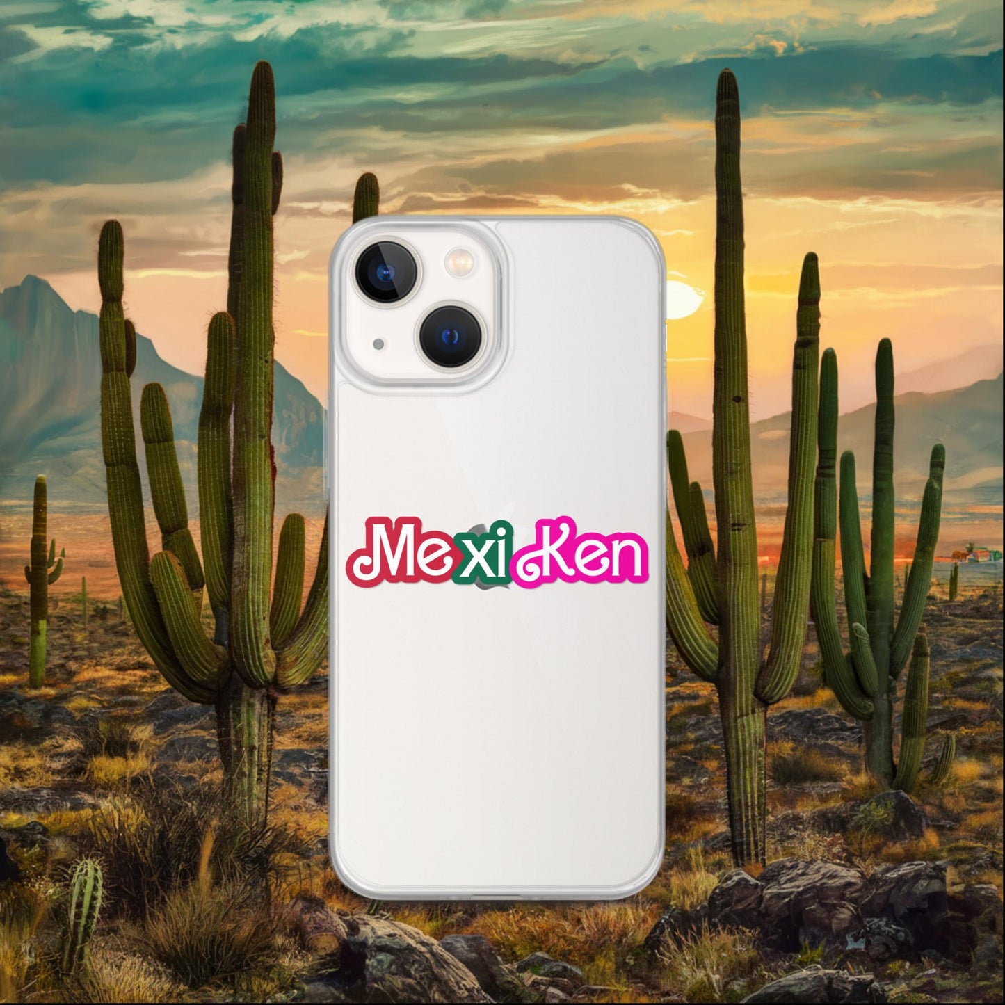 MexiKen Ken Barbie Mexico Mexican Mexicana Latino Latina Latinx Clear Case for iPhone iPhone 13 mini Mobile Phone Cases Barbie Ken Mexico Movies Next Cult Brand
