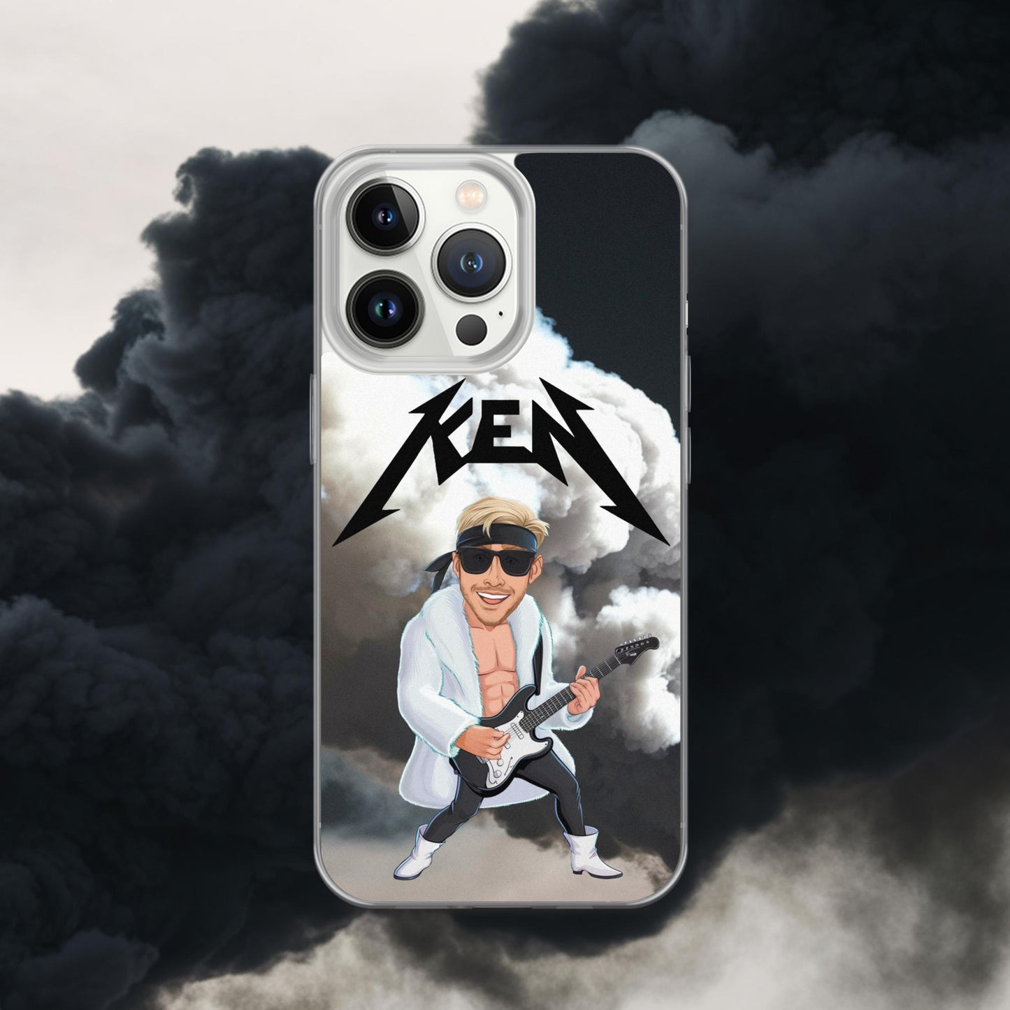 Rockstar Ken Barbie Movie Ryan Gosling Clear Case for iPhone iPhone 13 Pro Mobile Phone Cases Barbie Celebrities Ken Movies Ryan Gosling Next Cult Brand
