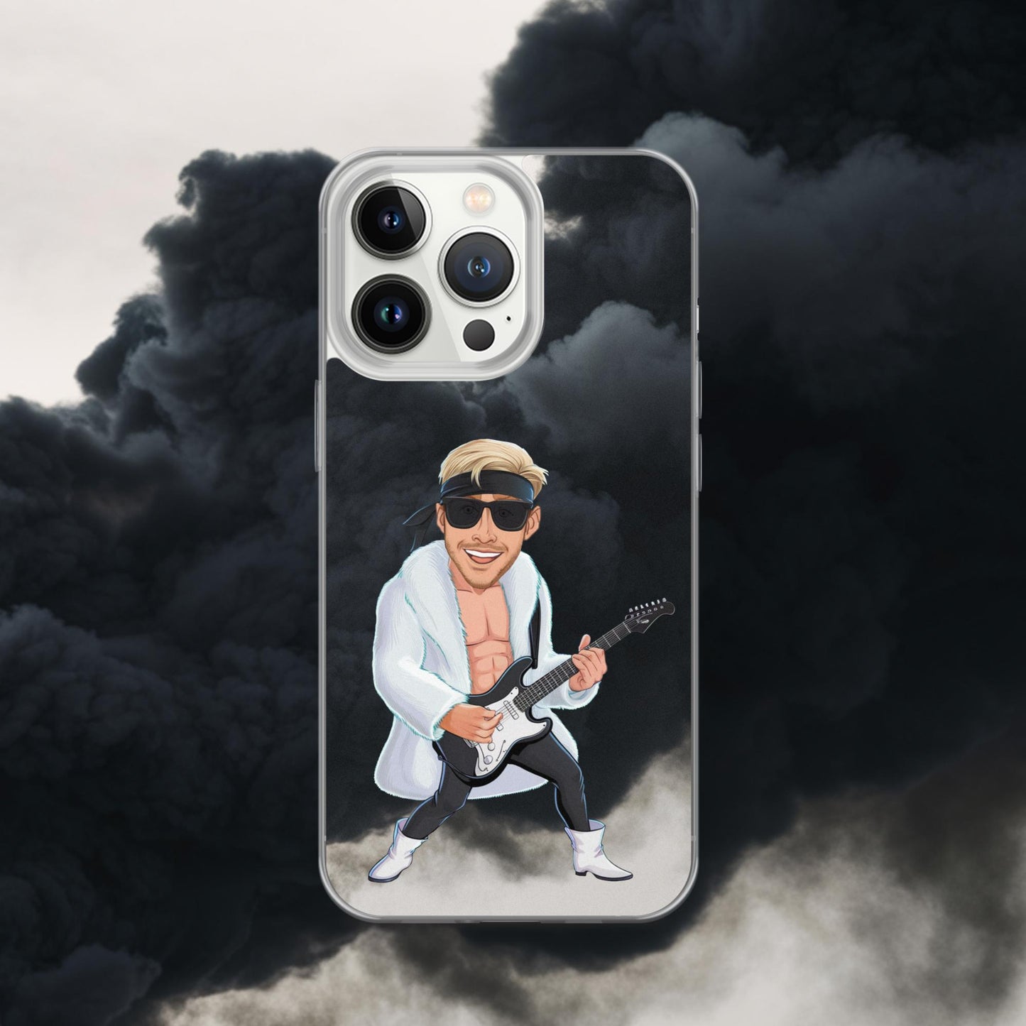 Rockstar Ken Barbie Movie Ryan Gosling Clear Case for iPhone iPhone 13 Pro Mobile Phone Cases Barbie Celebrities Ken Movies Music Rock Music Ryan Gosling Next Cult Brand