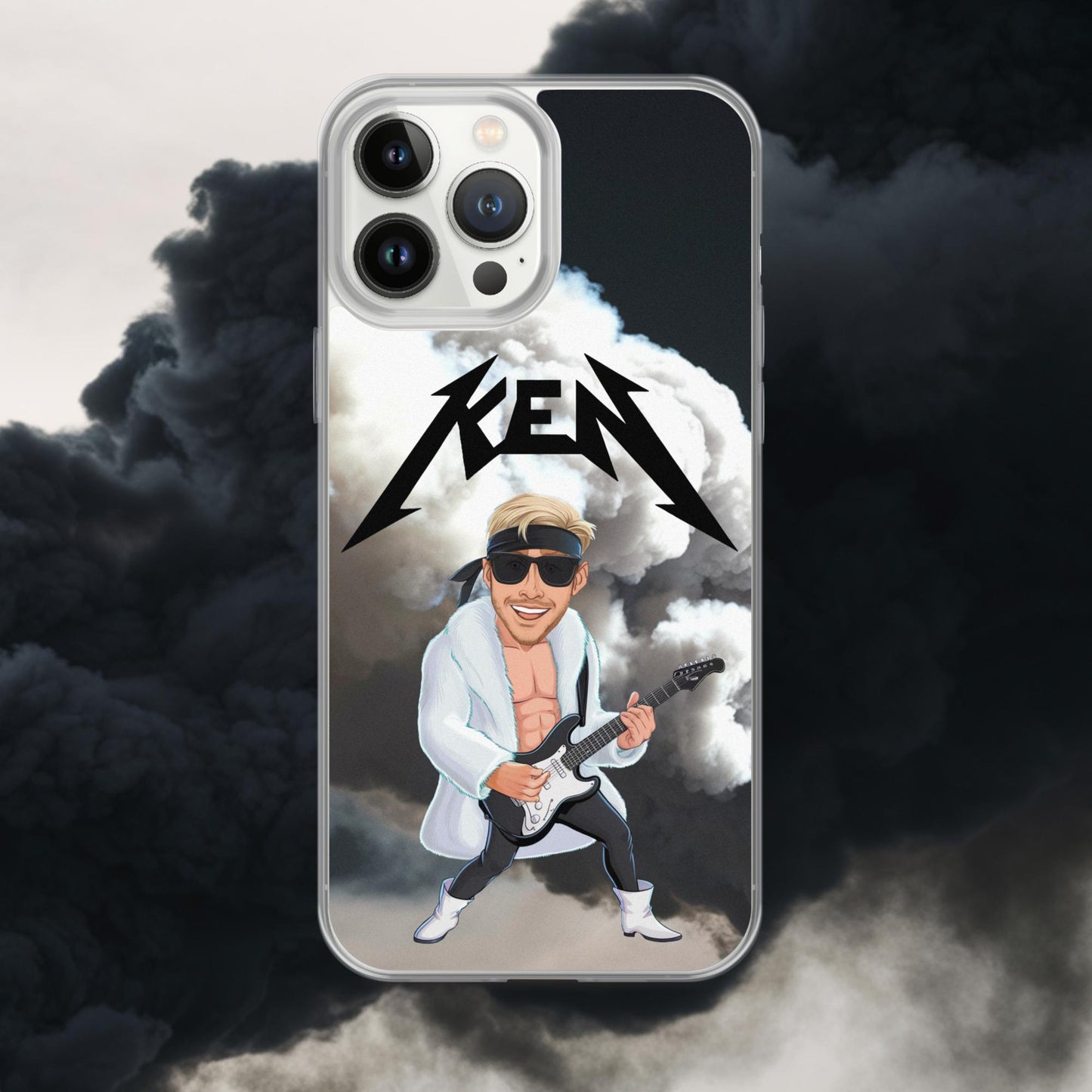 Rockstar Ken Barbie Movie Ryan Gosling Clear Case for iPhone iPhone 13 Pro Max Mobile Phone Cases Barbie Celebrities Ken Movies Ryan Gosling Next Cult Brand