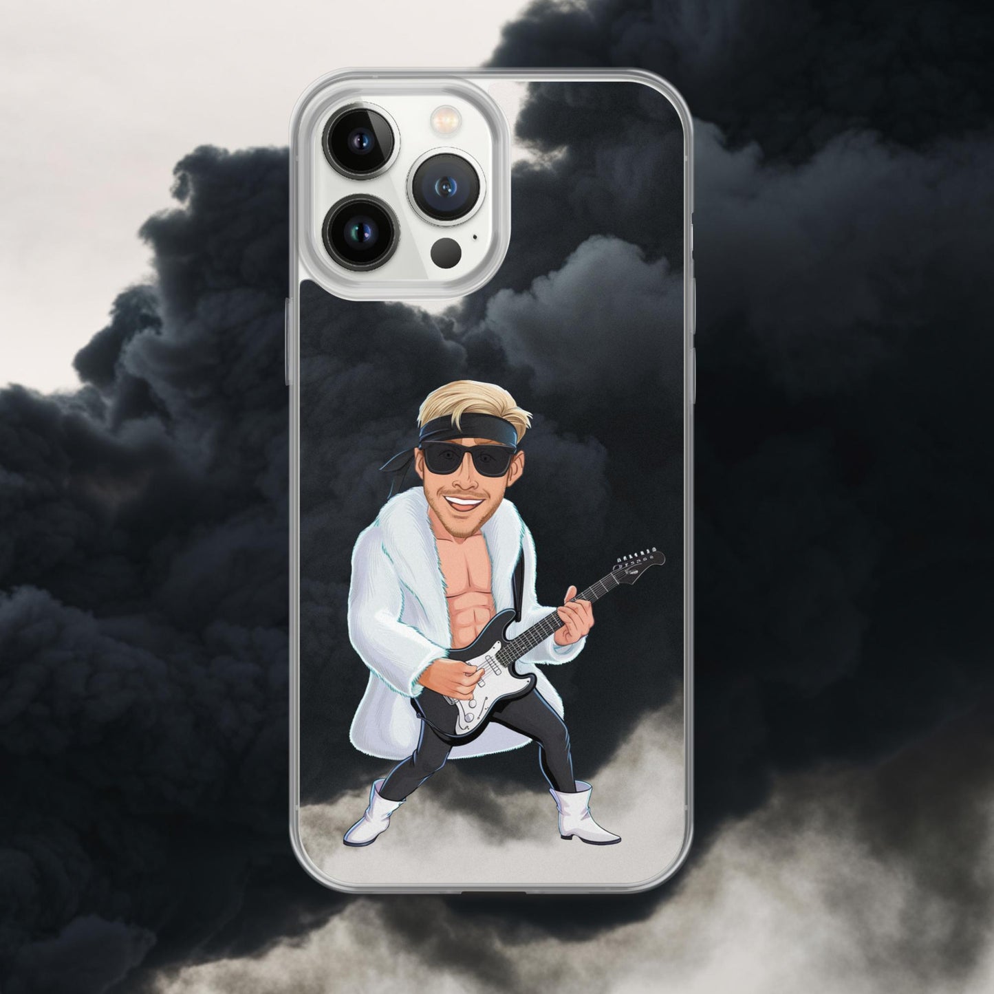 Rockstar Ken Barbie Movie Ryan Gosling Clear Case for iPhone iPhone 13 Pro Max Mobile Phone Cases Barbie Celebrities Ken Movies Music Rock Music Ryan Gosling Next Cult Brand
