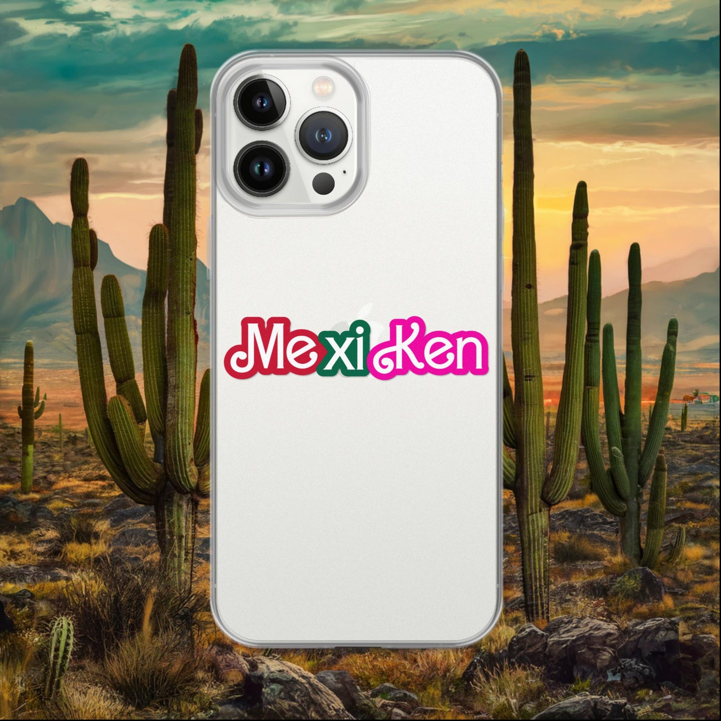 MexiKen Ken Barbie Mexico Mexican Mexicana Latino Latina Latinx Clear Case for iPhone iPhone 13 Pro Max Mobile Phone Cases Barbie Ken Mexico Movies Next Cult Brand