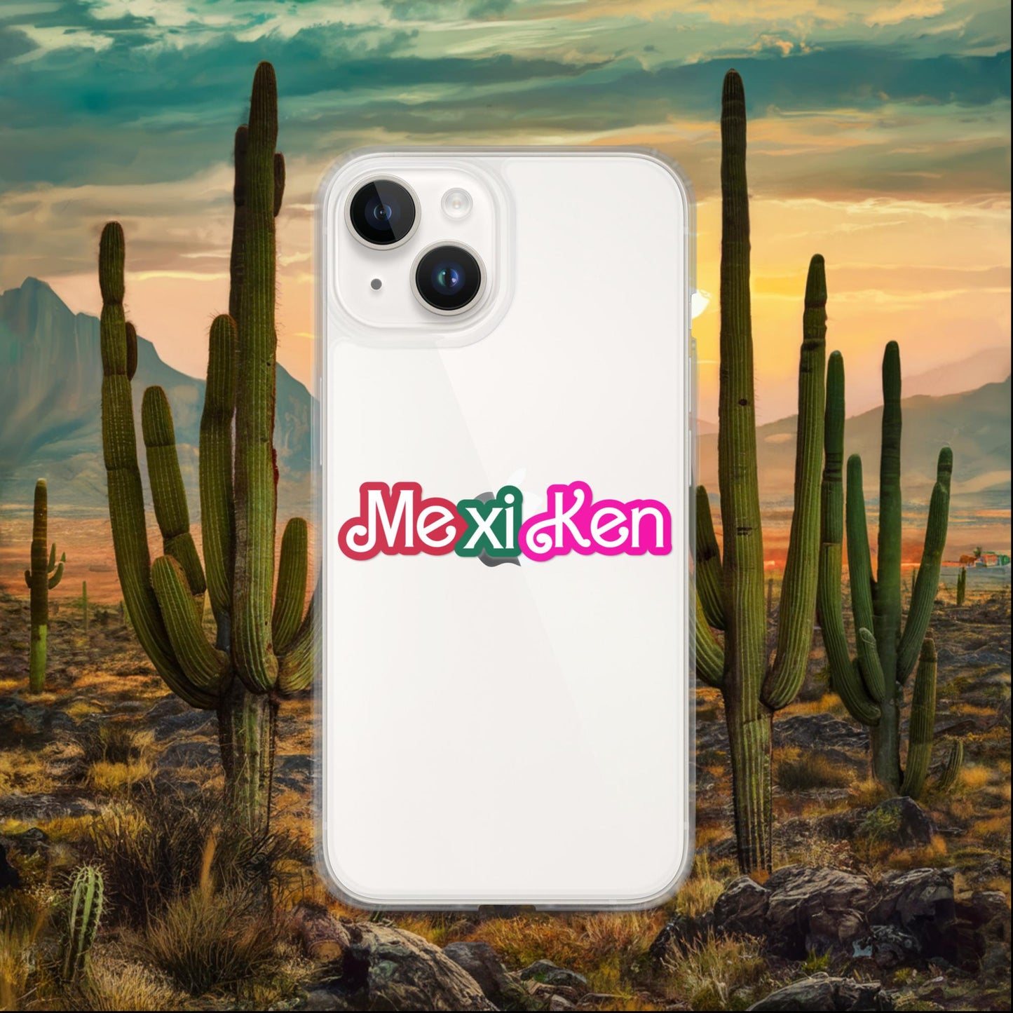 MexiKen Ken Barbie Mexico Mexican Mexicana Latino Latina Latinx Clear Case for iPhone iPhone 14 Mobile Phone Cases Barbie Ken Mexico Movies Next Cult Brand