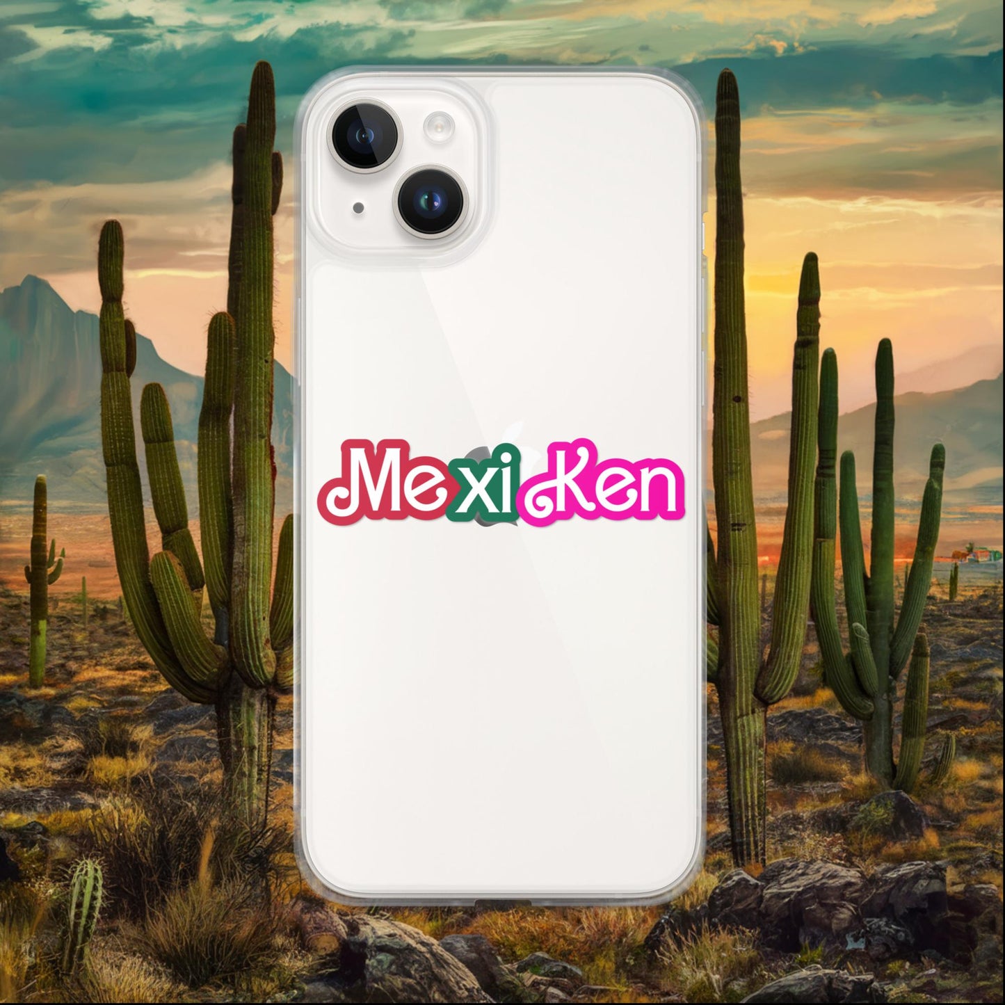 MexiKen Ken Barbie Mexico Mexican Mexicana Latino Latina Latinx Clear Case for iPhone iPhone 14 Plus Mobile Phone Cases Barbie Ken Mexico Movies Next Cult Brand