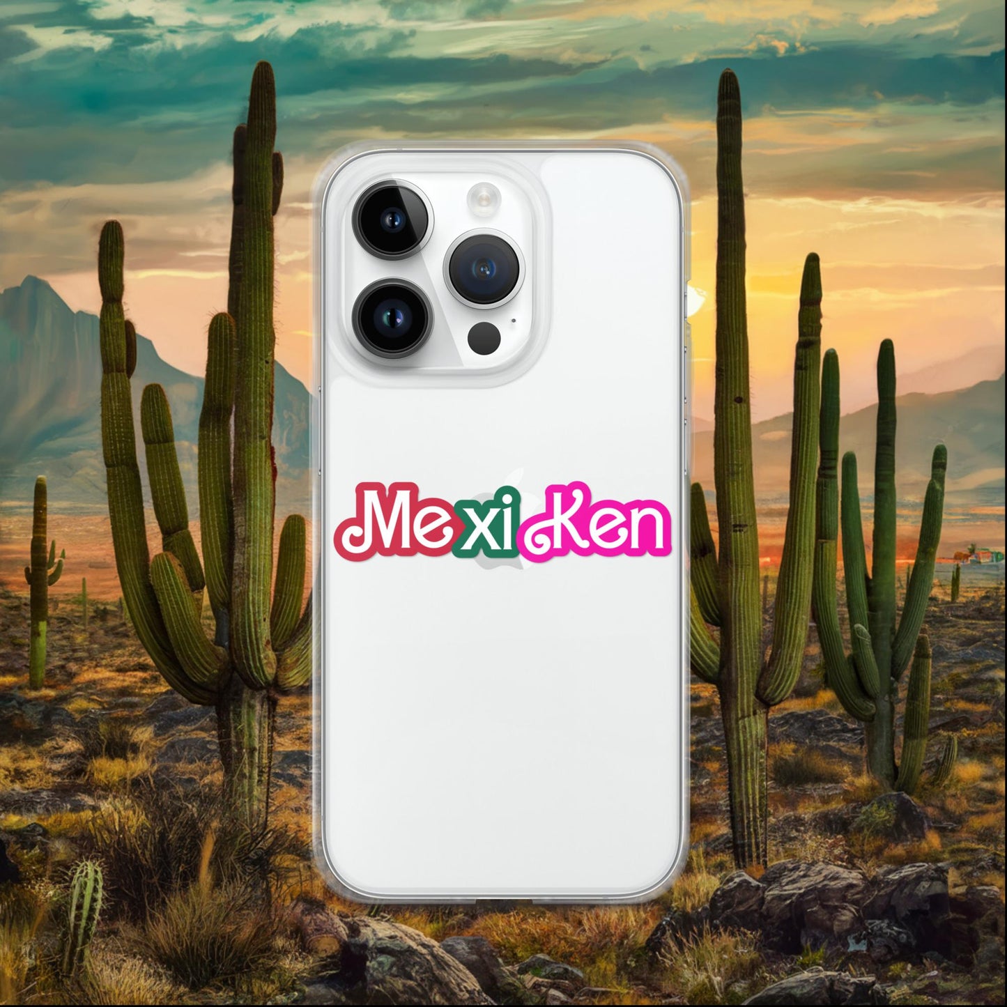 MexiKen Ken Barbie Mexico Mexican Mexicana Latino Latina Latinx Clear Case for iPhone iPhone 14 Pro Mobile Phone Cases Barbie Ken Mexico Movies Next Cult Brand