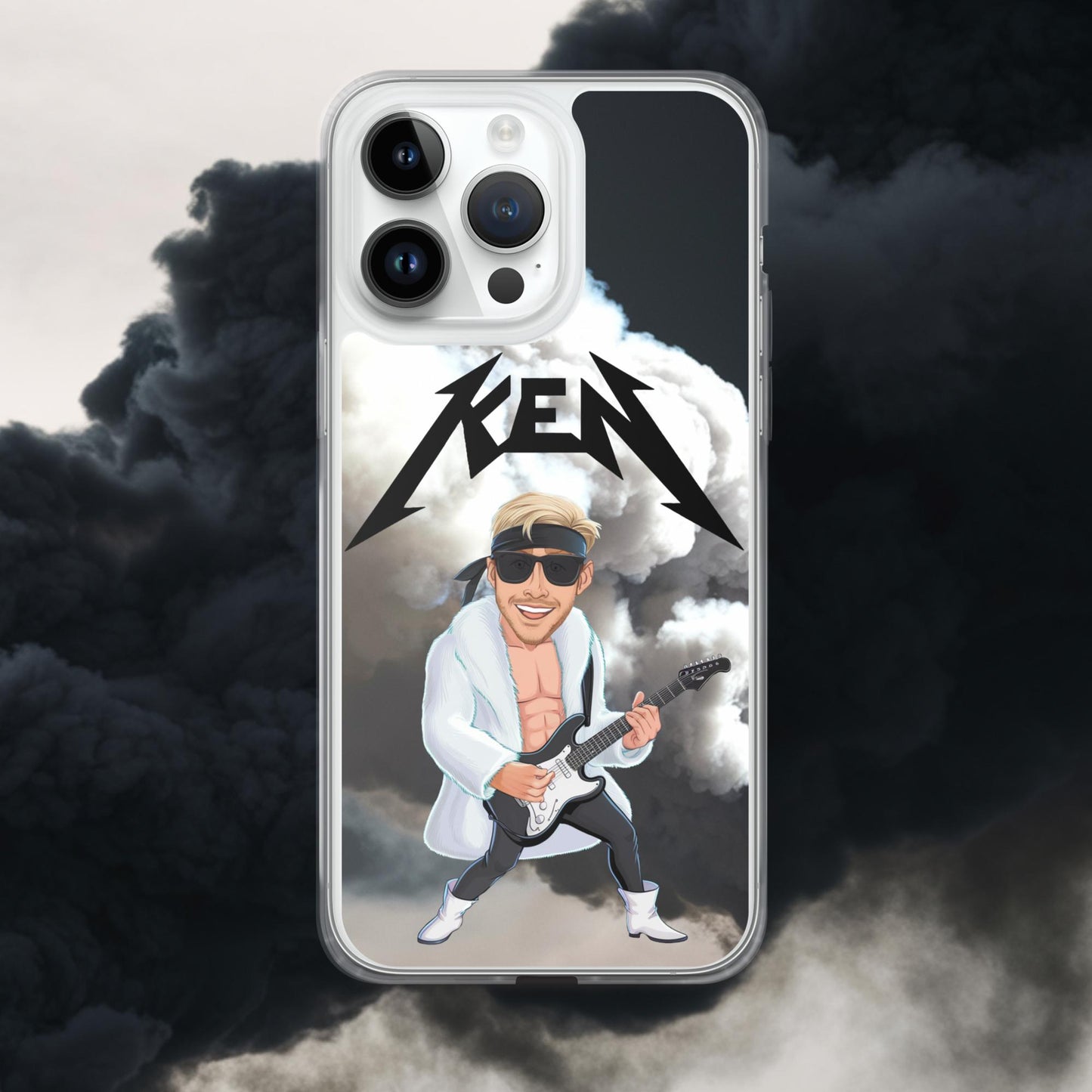 Rockstar Ken Barbie Movie Ryan Gosling Clear Case for iPhone iPhone 14 Pro Max Mobile Phone Cases Barbie Celebrities Ken Movies Ryan Gosling Next Cult Brand