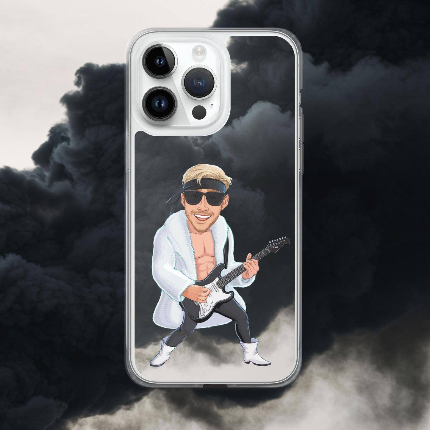 Rockstar Ken Barbie Movie Ryan Gosling Clear Case for iPhone iPhone 14 Pro Max Mobile Phone Cases Barbie Celebrities Ken Movies Music Rock Music Ryan Gosling Next Cult Brand