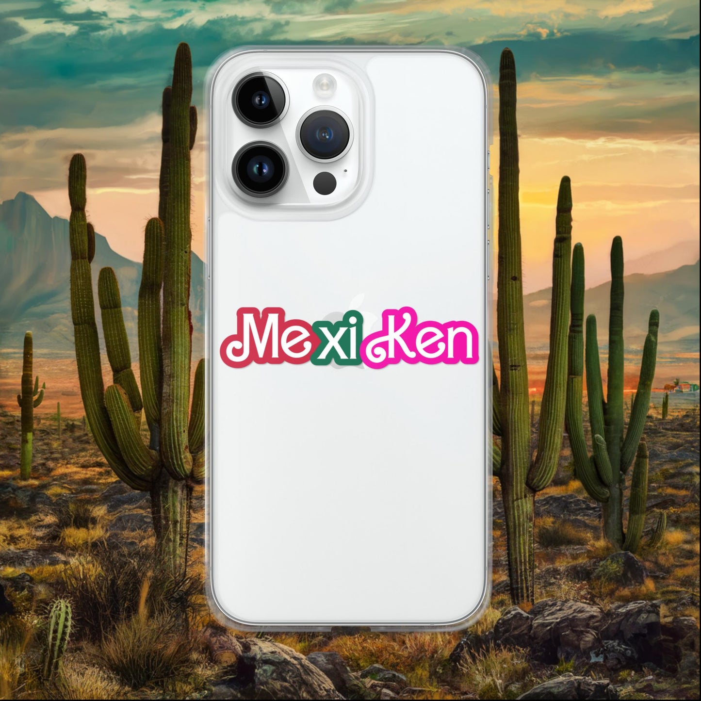 MexiKen Ken Barbie Mexico Mexican Mexicana Latino Latina Latinx Clear Case for iPhone iPhone 14 Pro Max Mobile Phone Cases Barbie Ken Mexico Movies Next Cult Brand