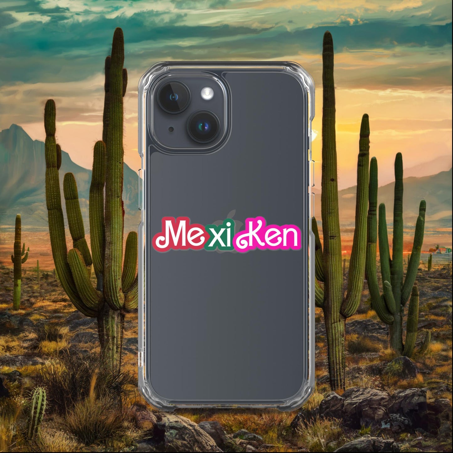 MexiKen Ken Barbie Mexico Mexican Mexicana Latino Latina Latinx Clear Case for iPhone iPhone 15 Mobile Phone Cases Barbie Ken Mexico Movies Next Cult Brand