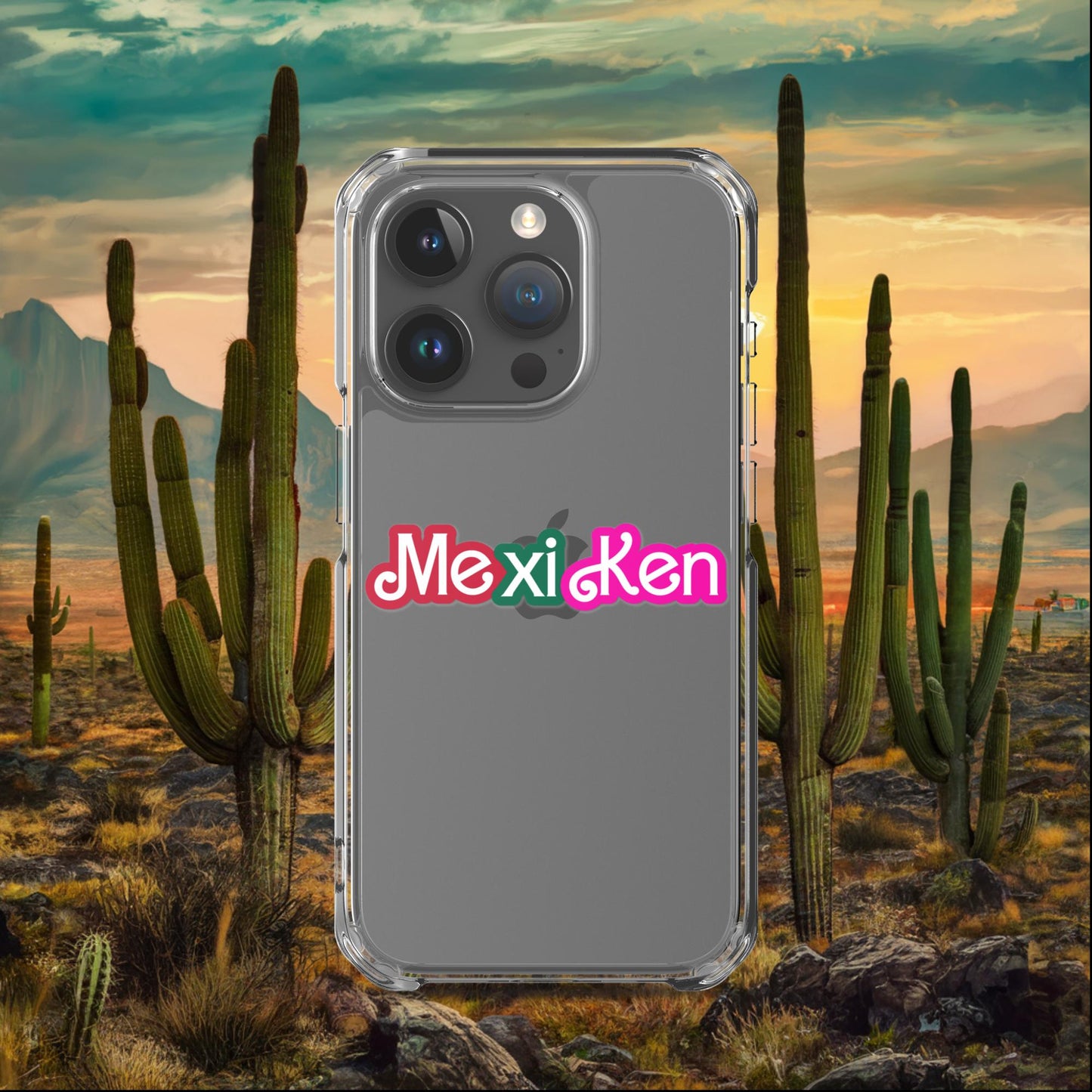 MexiKen Ken Barbie Mexico Mexican Mexicana Latino Latina Latinx Clear Case for iPhone iPhone 15 Pro Mobile Phone Cases Barbie Ken Mexico Movies Next Cult Brand