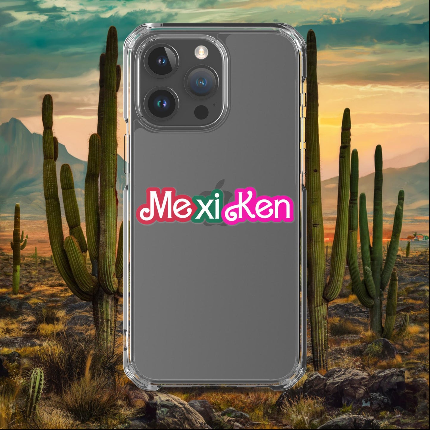 MexiKen Ken Barbie Mexico Mexican Mexicana Latino Latina Latinx Clear Case for iPhone iPhone 15 Pro Max Mobile Phone Cases Barbie Ken Mexico Movies Next Cult Brand