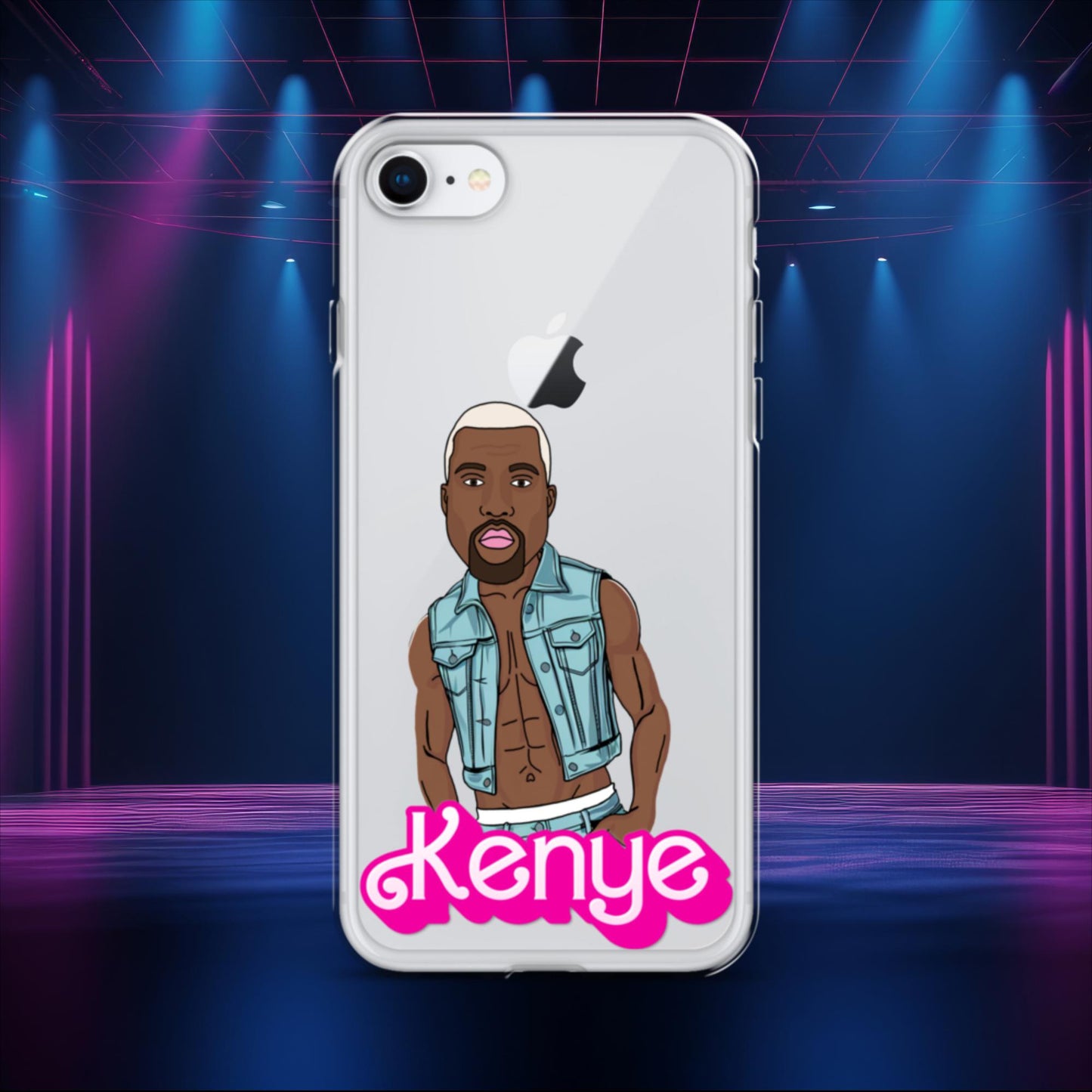 Kenye Barbie Ken Ryan Gosling Kanye West Clear Case for iPhone iPhone 7 8 Mobile Phone Cases Barbie Kanye West Ken Movies Music Next Cult Brand