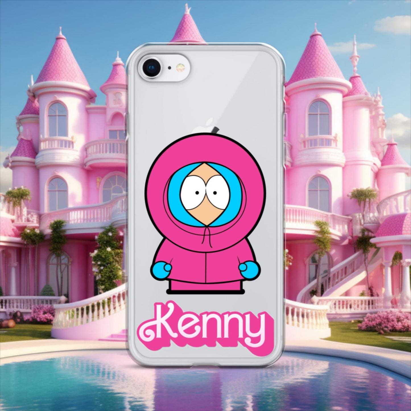 Kenny McCormick Ken Ryan Gosling Barbie South Park Kenny Clear Case for iPhone iPhone 7 8 Mobile Phone Cases Barbie Ken Kenny Movies South Park TV Shows Next Cult Brand