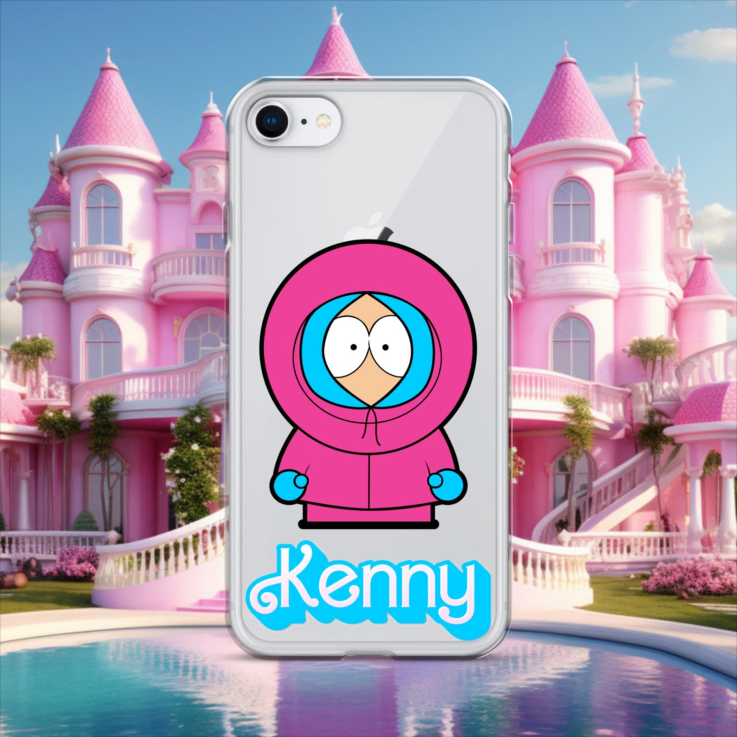 Kenny McCormick Ken Ryan Gosling Barbie South Park Kenny Clear Case for iPhone iPhone 7 8 Mobile Phone Cases Barbie Ken Kenny Movies South Park TV Shows Next Cult Brand