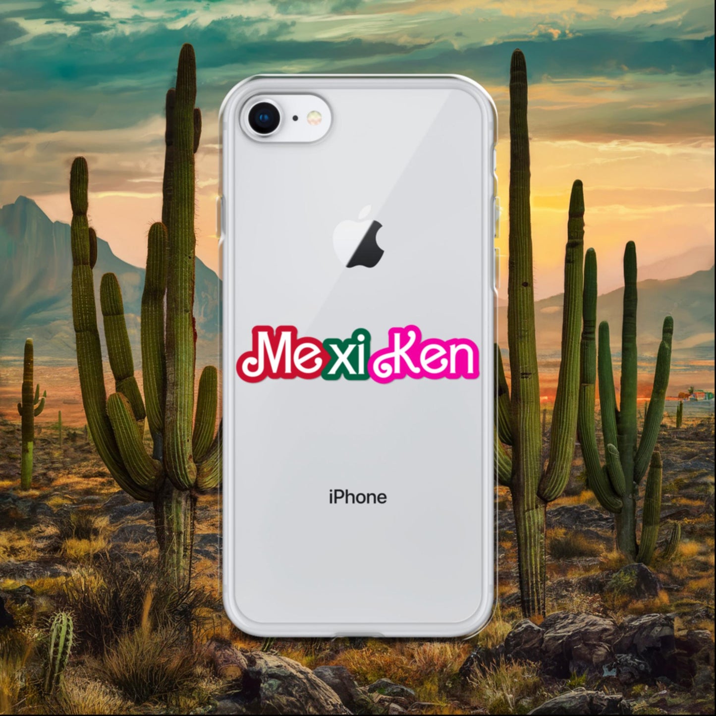 MexiKen Ken Barbie Mexico Mexican Mexicana Latino Latina Latinx Clear Case for iPhone iPhone 7 8 Mobile Phone Cases Barbie Ken Mexico Movies Next Cult Brand