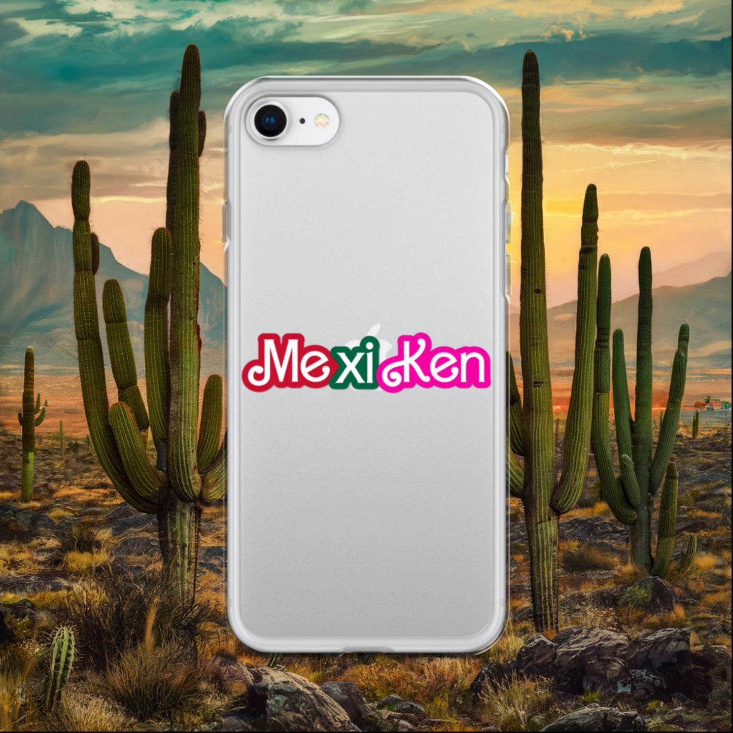 MexiKen Ken Barbie Mexico Mexican Mexicana Latino Latina Latinx Clear Case for iPhone iPhone SE Mobile Phone Cases Barbie Ken Mexico Movies Next Cult Brand