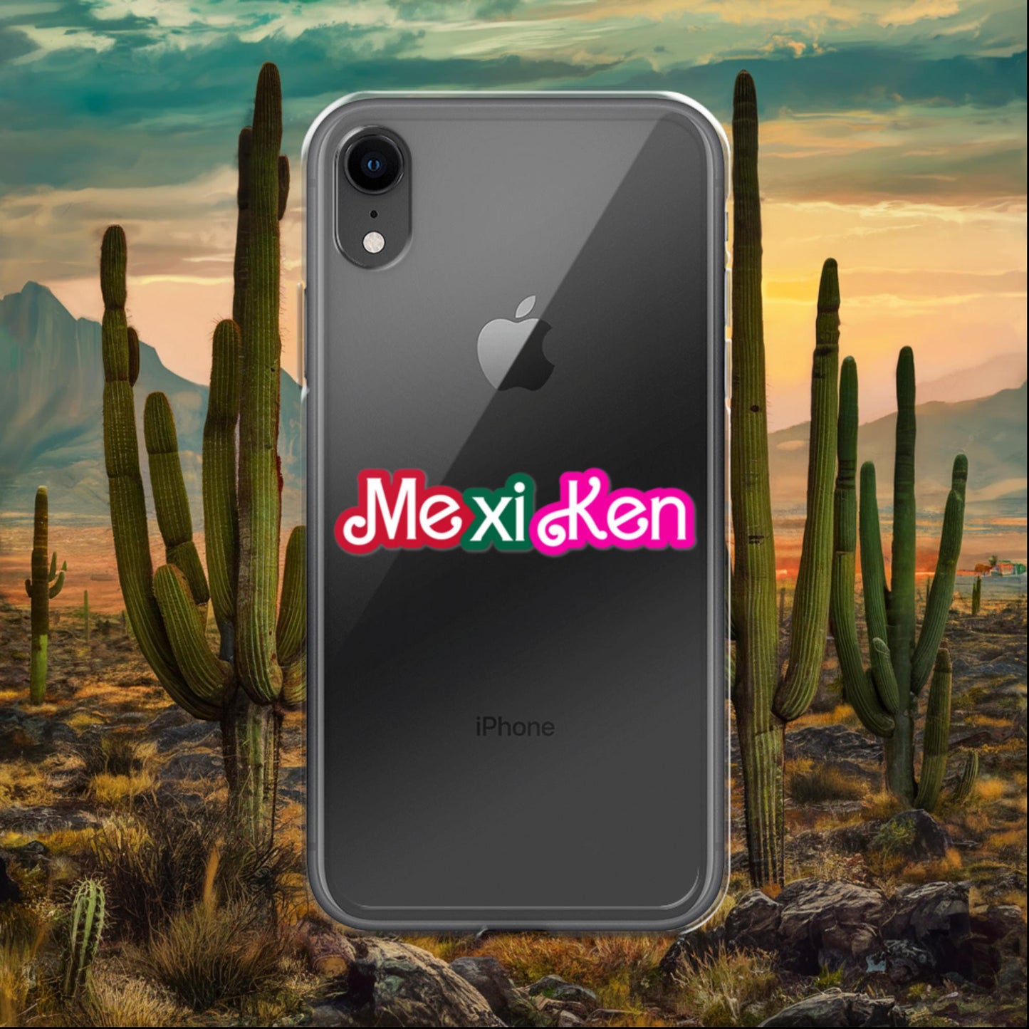 MexiKen Ken Barbie Mexico Mexican Mexicana Latino Latina Latinx Clear Case for iPhone iPhone XR Mobile Phone Cases Barbie Ken Mexico Movies Next Cult Brand
