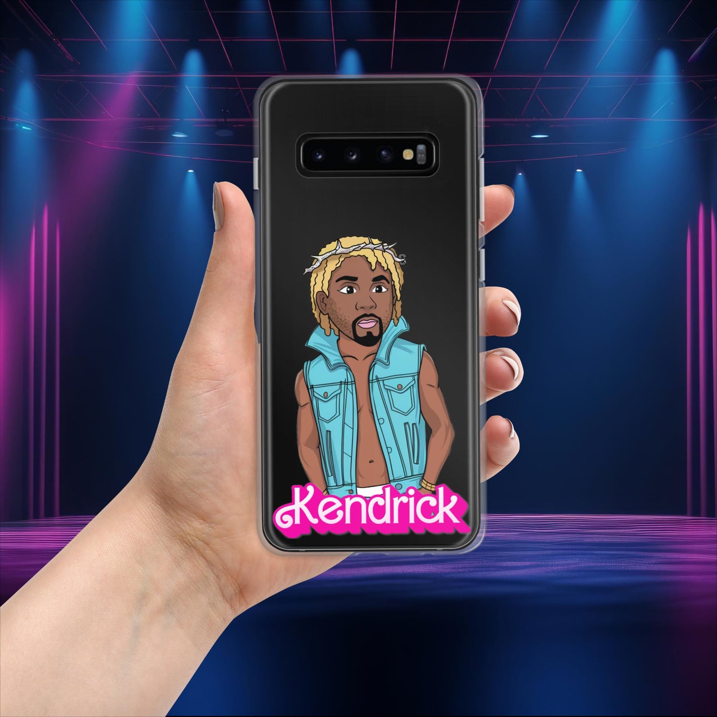 Kendrick Barbie Ken Ryan Gosling Kendrick Lamar Clear Case for Samsung Samsung Galaxy S10+ Mobile Phone Cases Barbie Ken Kendrick Lamar Movies Music Next Cult Brand