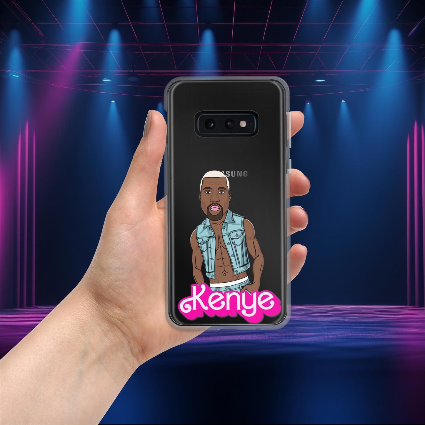 Kenye Barbie Ken Ryan Gosling Kanye West Clear Case for Samsung Samsung Galaxy S10e Mobile Phone Cases Barbie Kanye West Ken Movies Music Next Cult Brand