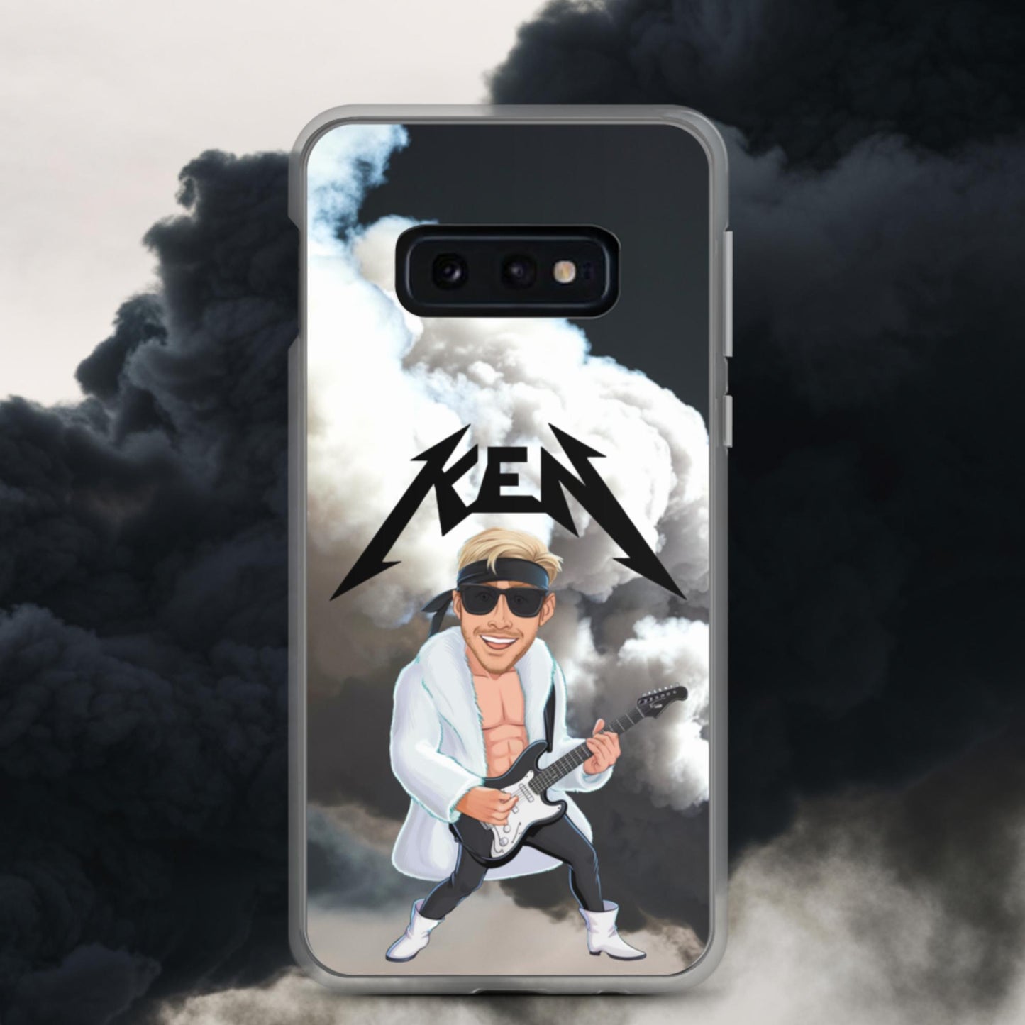 Rockstar Ken Barbie Movie Ryan Gosling Clear Case for Samsung Samsung Galaxy S10e Mobile Phone Cases Barbie Celebrities Ken Movies Ryan Gosling Next Cult Brand