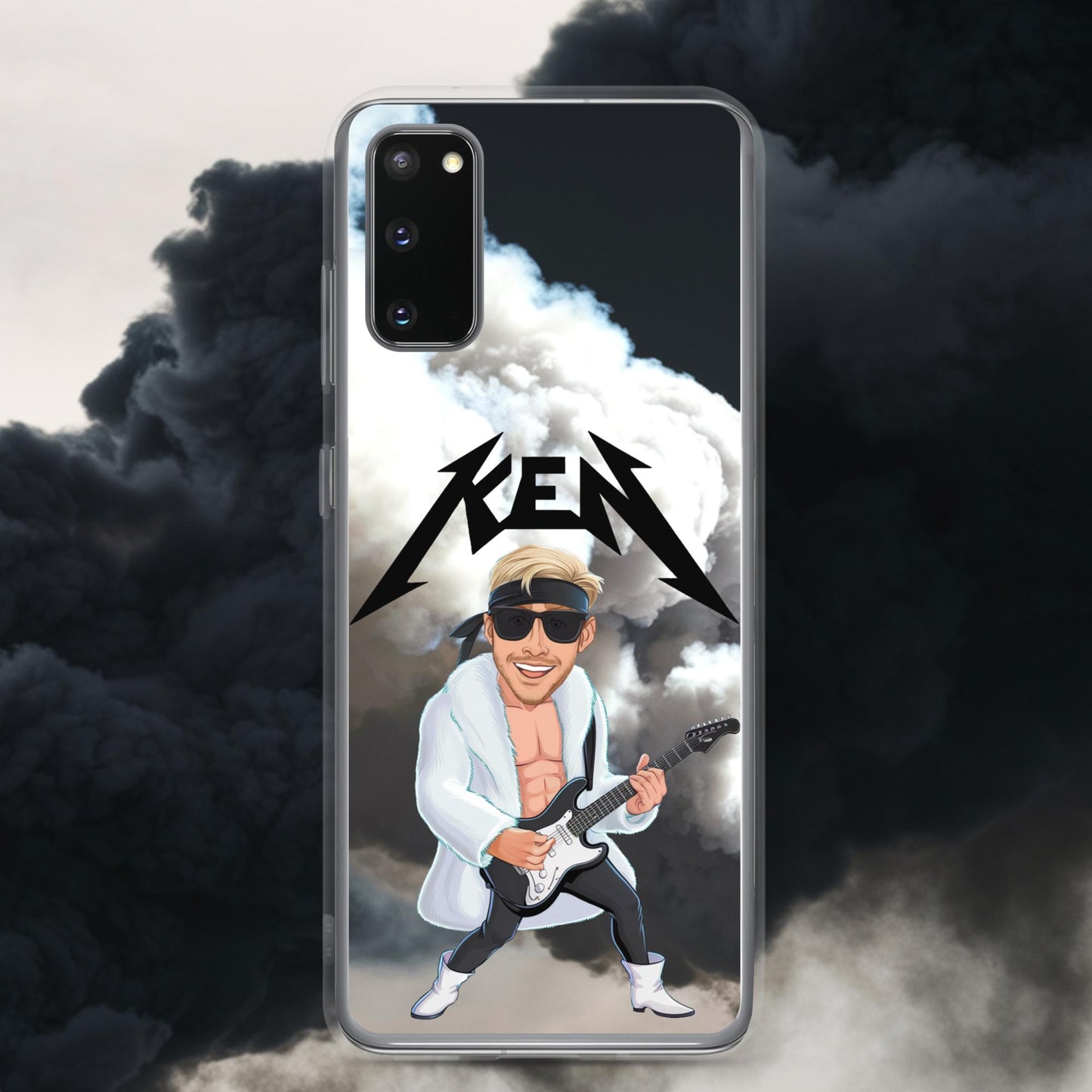 Rockstar Ken Barbie Movie Ryan Gosling Clear Case for Samsung Samsung Galaxy S20 Mobile Phone Cases Barbie Celebrities Ken Movies Ryan Gosling Next Cult Brand