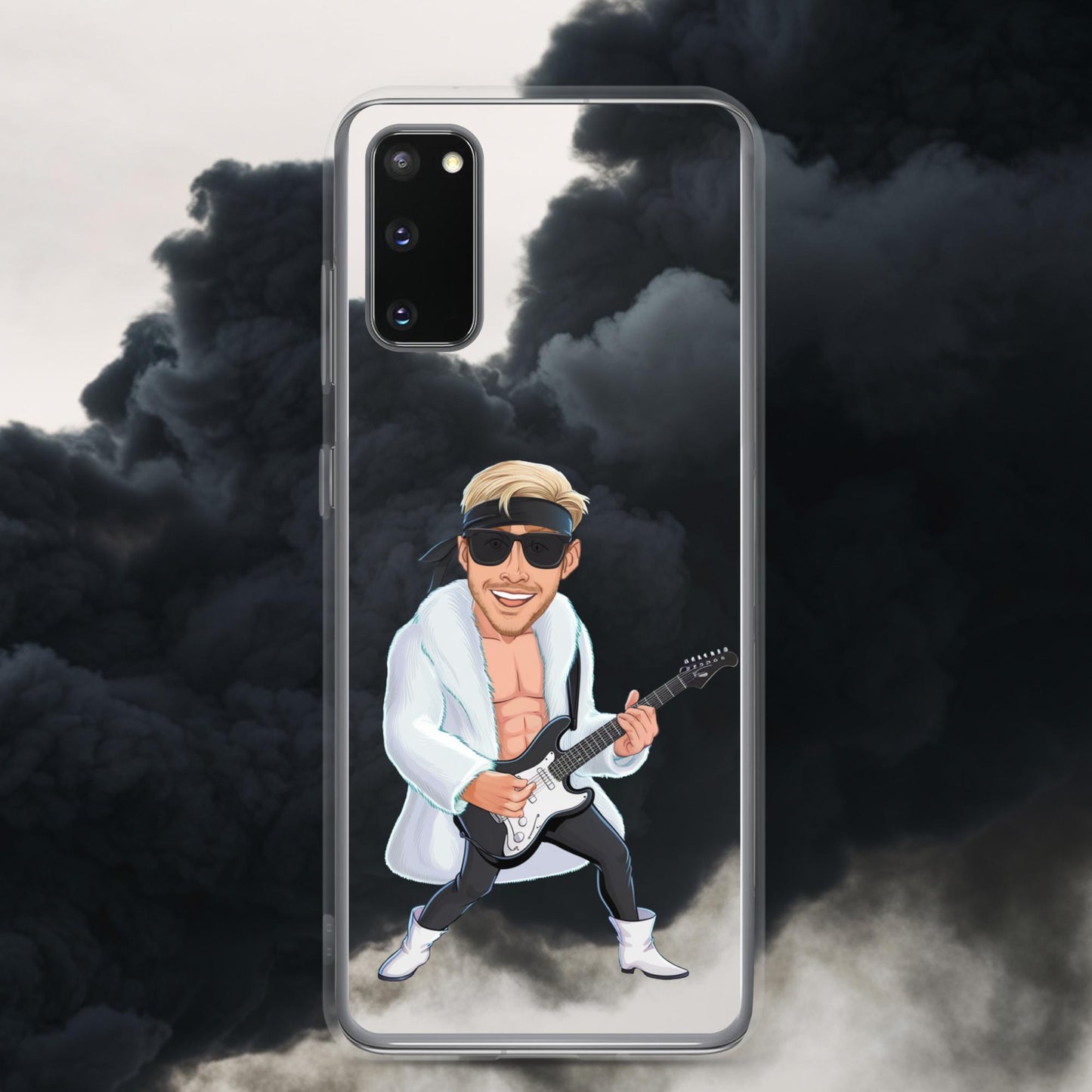 Rockstar Ken Barbie Movie Ryan Gosling Clear Case for Samsung Samsung Galaxy S20 Mobile Phone Cases Barbie Celebrities Ken Movies Music Rock Music Ryan Gosling Next Cult Brand