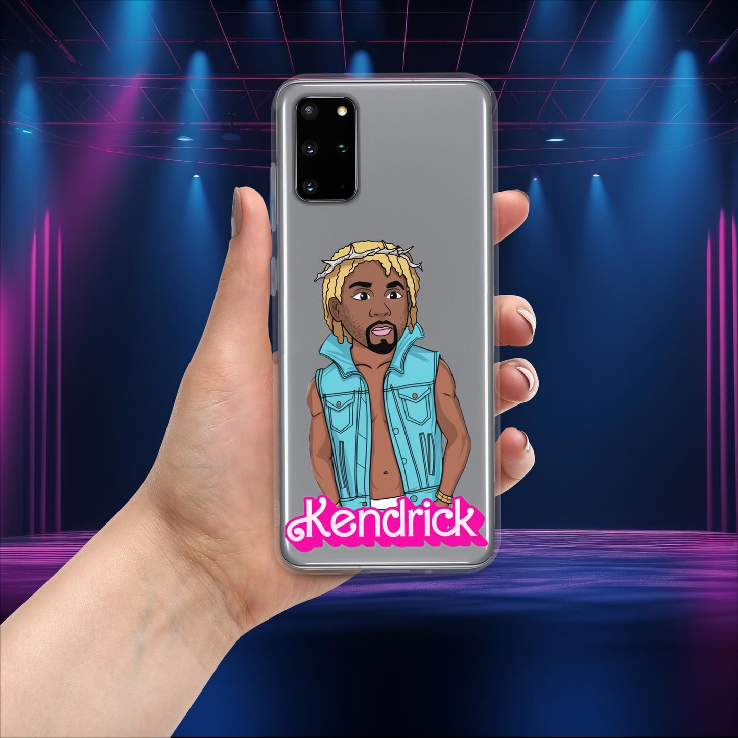 Kendrick Barbie Ken Ryan Gosling Kendrick Lamar Clear Case for Samsung Samsung Galaxy S20 Plus Mobile Phone Cases Barbie Ken Kendrick Lamar Movies Music Next Cult Brand