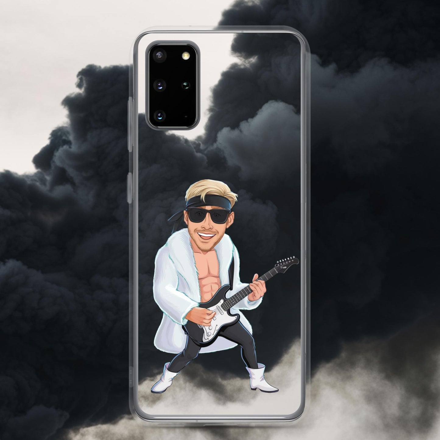 Rockstar Ken Barbie Movie Ryan Gosling Clear Case for Samsung Samsung Galaxy S20 Plus Mobile Phone Cases Barbie Celebrities Ken Movies Music Rock Music Ryan Gosling Next Cult Brand
