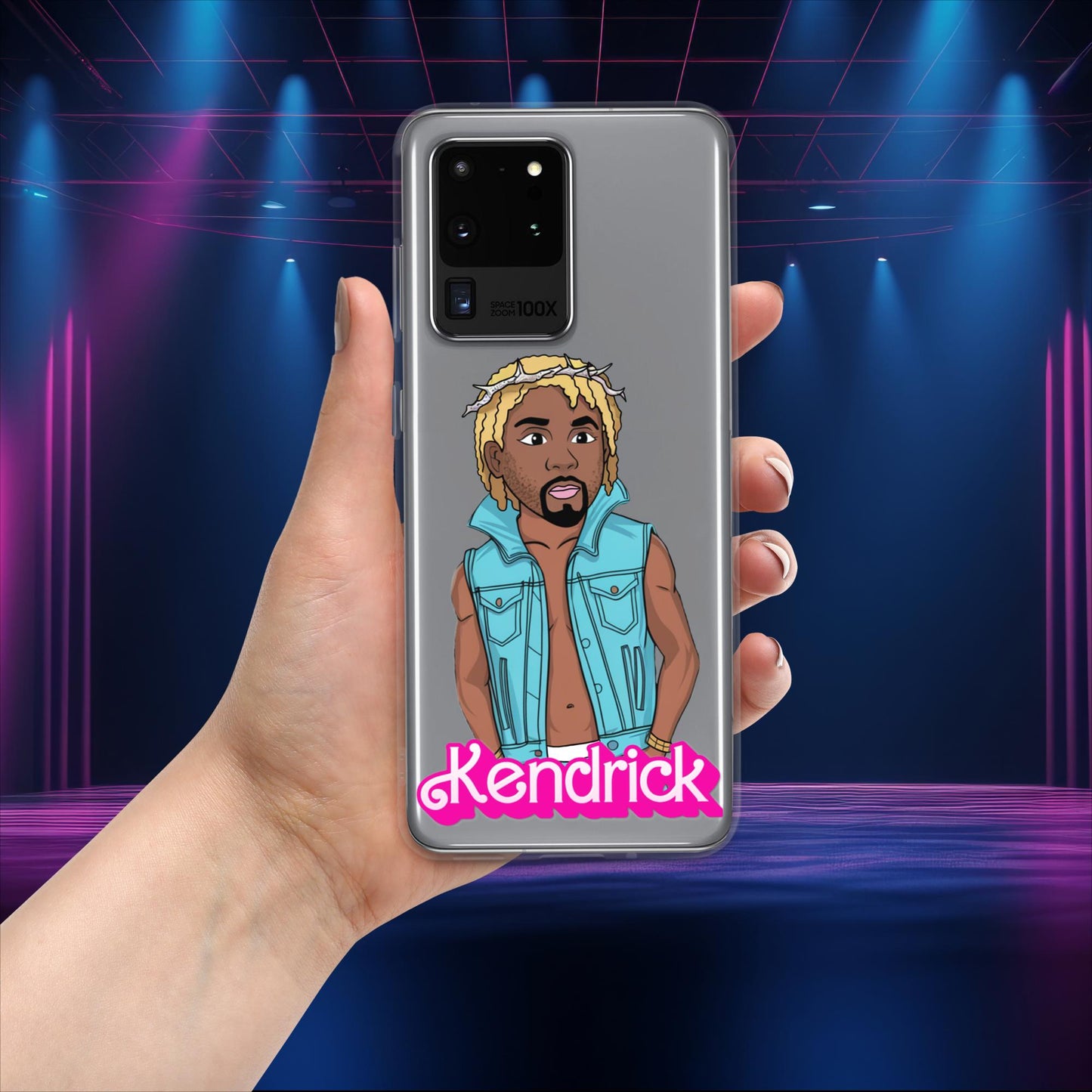 Kendrick Barbie Ken Ryan Gosling Kendrick Lamar Clear Case for Samsung Samsung Galaxy S20 Ultra Mobile Phone Cases Barbie Ken Kendrick Lamar Movies Music Next Cult Brand