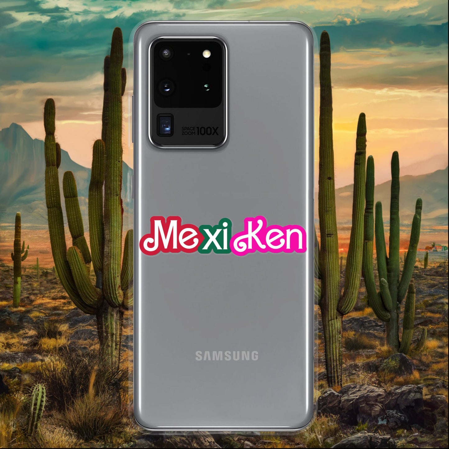 MexiKen Ken Barbie Mexico Mexican Mexicana Latino Latina Latinx Clear Case for Samsung Samsung Galaxy S20 Ultra Mobile Phone Cases Barbie Ken Mexico Movies Next Cult Brand