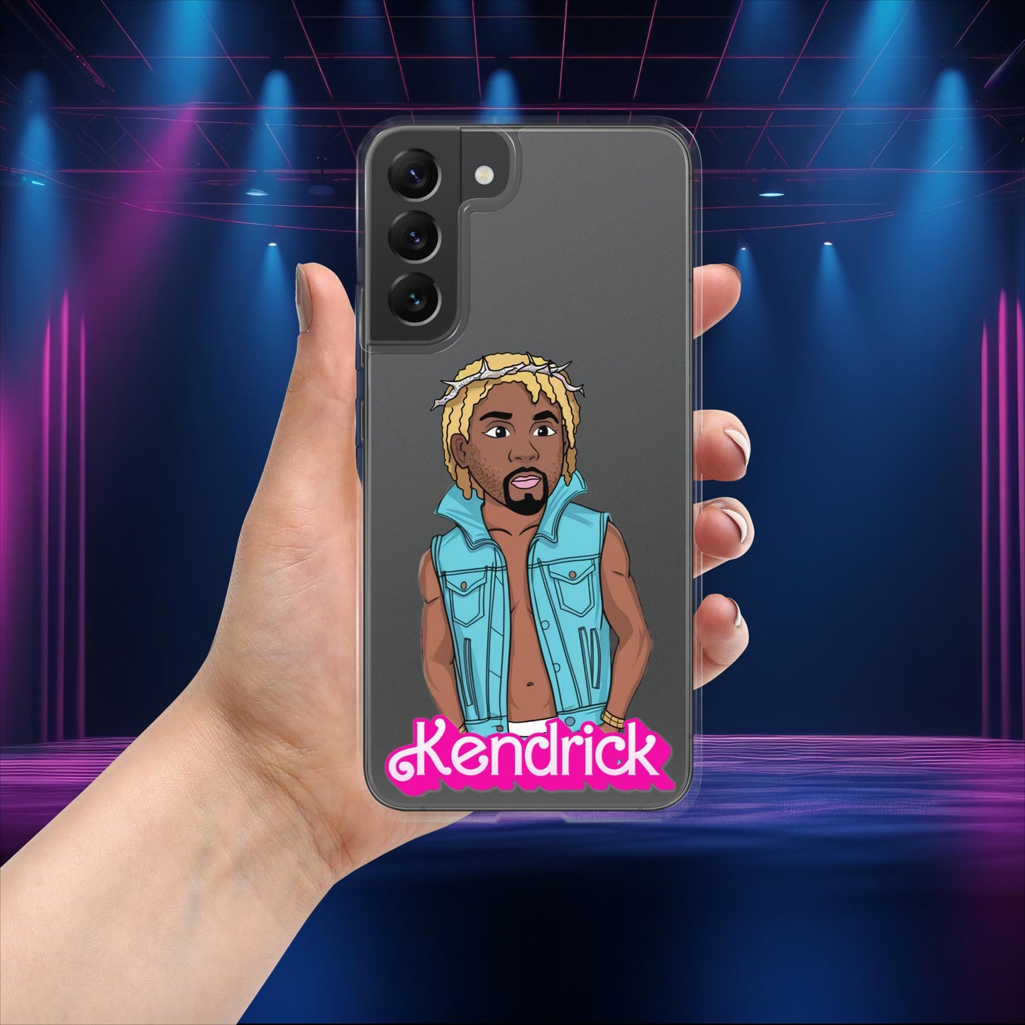 Kendrick Barbie Ken Ryan Gosling Kendrick Lamar Clear Case for Samsung Samsung Galaxy S22 Plus Mobile Phone Cases Barbie Ken Kendrick Lamar Movies Music Next Cult Brand