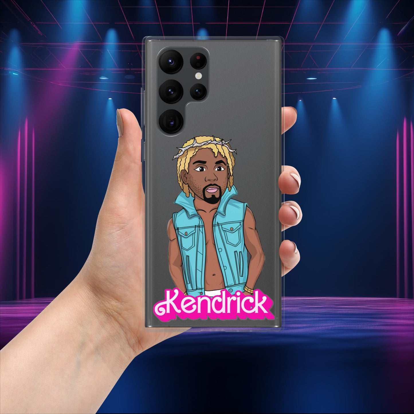 Kendrick Barbie Ken Ryan Gosling Kendrick Lamar Clear Case for Samsung Samsung Galaxy S22 Ultra Mobile Phone Cases Barbie Ken Kendrick Lamar Movies Music Next Cult Brand
