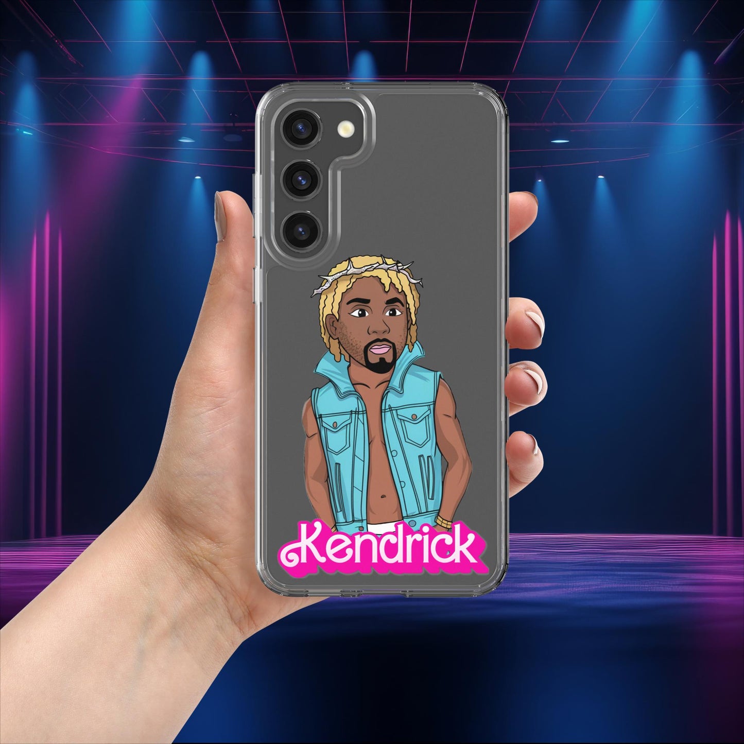 Kendrick Barbie Ken Ryan Gosling Kendrick Lamar Clear Case for Samsung Samsung Galaxy S23 Plus Mobile Phone Cases Barbie Ken Kendrick Lamar Movies Music Next Cult Brand