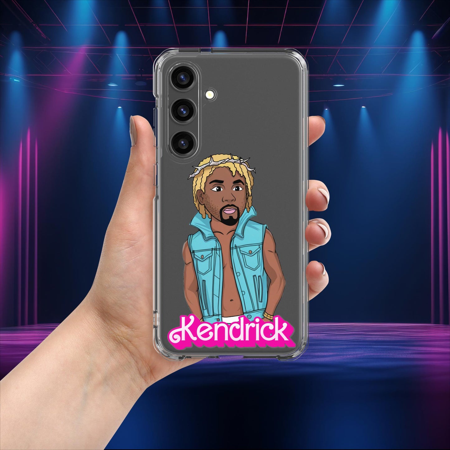 Kendrick Barbie Ken Ryan Gosling Kendrick Lamar Clear Case for Samsung Samsung Galaxy S24 Plus Mobile Phone Cases Barbie Ken Kendrick Lamar Movies Music Next Cult Brand