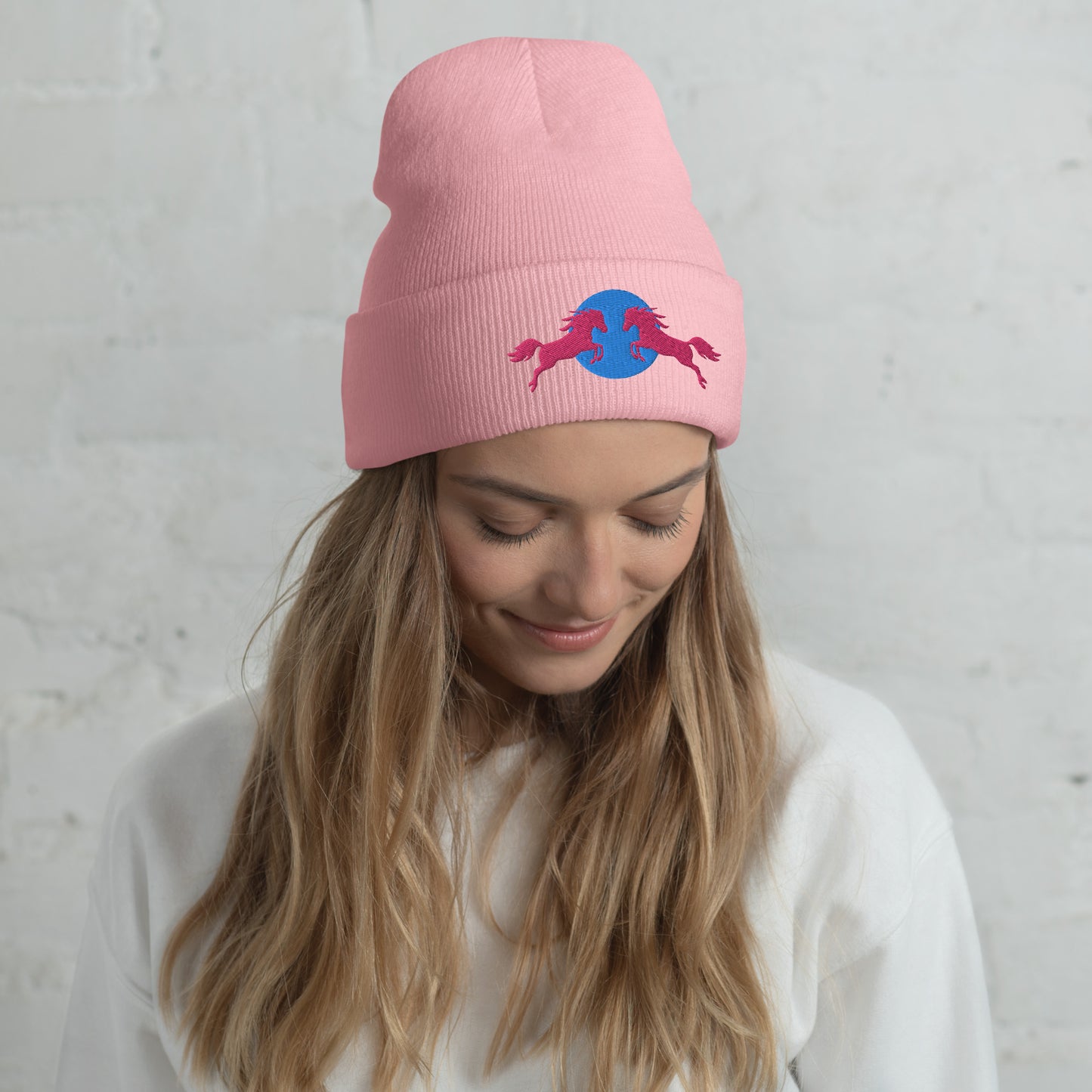 Kenergy Red Bull Ken Barbie Ryan Gosling Kenergy Cuffed Beanie Baby Pink Hats Barbie Ken Kenergy Movies Next Cult Brand