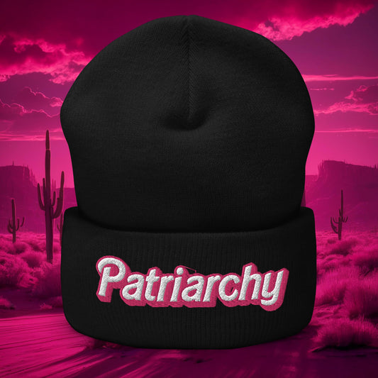 Patriarchy about horses Ken Barbie Movie Cuffed Beanie Black Hats Barbie Ken Movies Next Cult Brand
