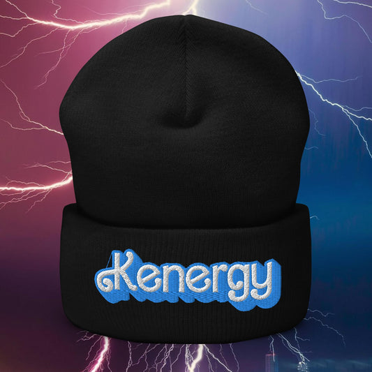 Kenergy Ken Barbie Movie Cuffed Beanie Black Hats Barbie Ken Kenergy Movies Next Cult Brand