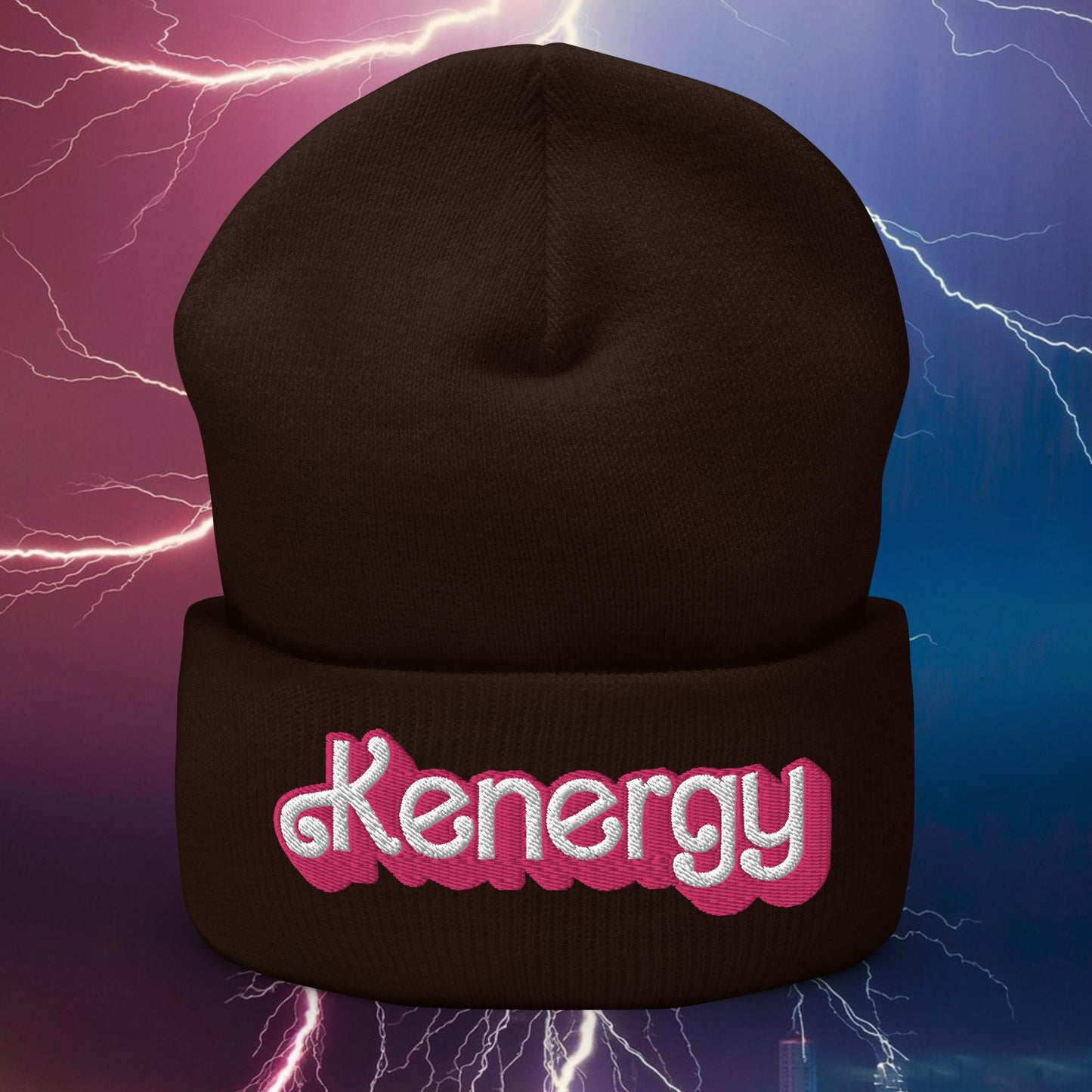 Kenergy Ken Barbie Movie Cuffed Beanie Brown Hats Barbie Ken Kenergy Movies Next Cult Brand