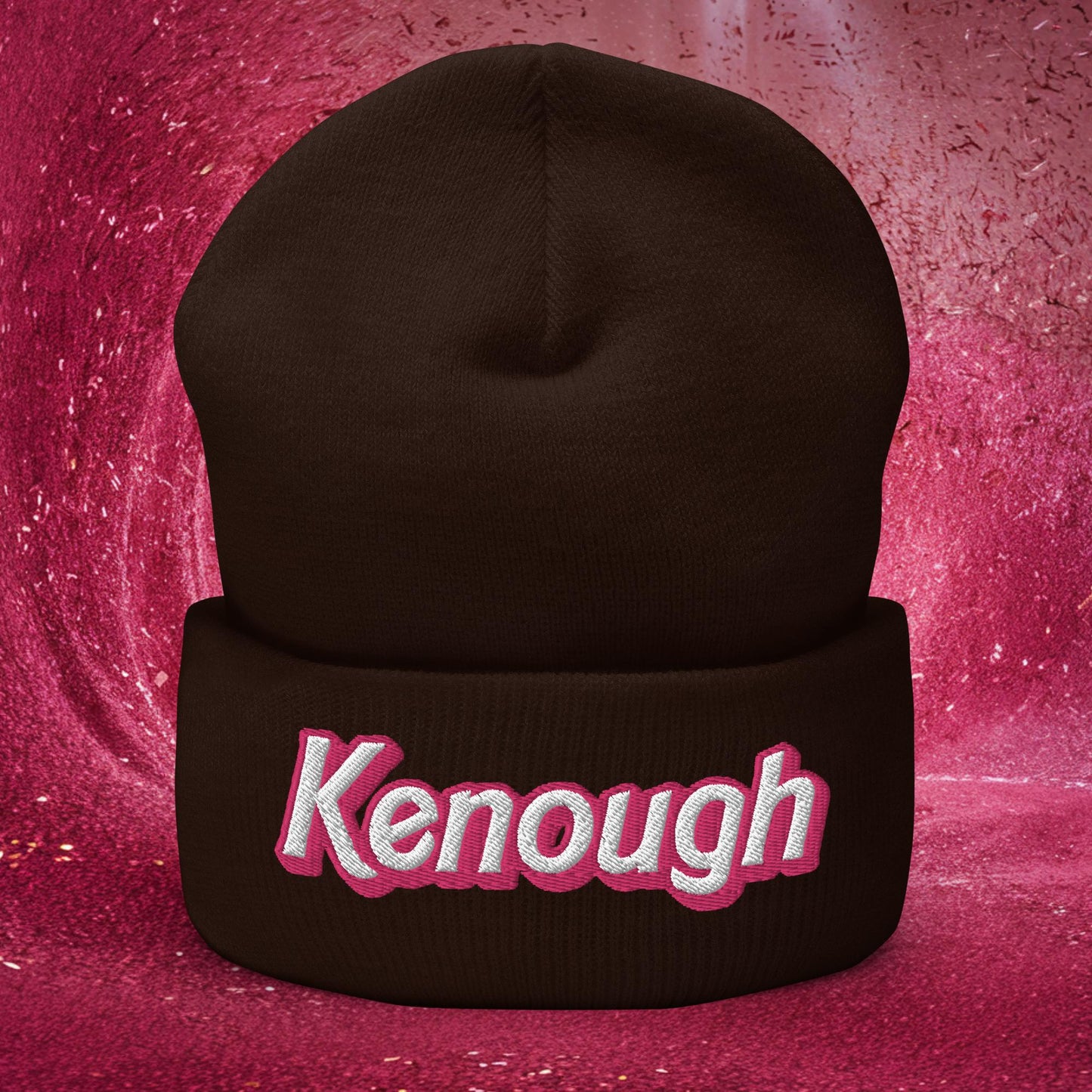 Kenough Ken Barbie Movie Cuffed Beanie Brown Hats Barbie Ken Movies Next Cult Brand