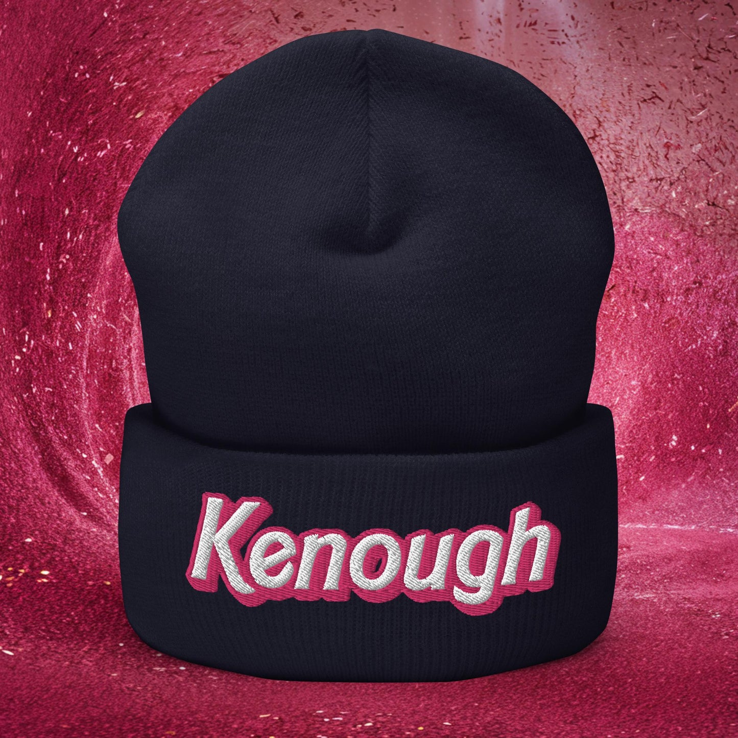 Kenough Ken Barbie Movie Cuffed Beanie Navy Hats Barbie Ken Movies Next Cult Brand