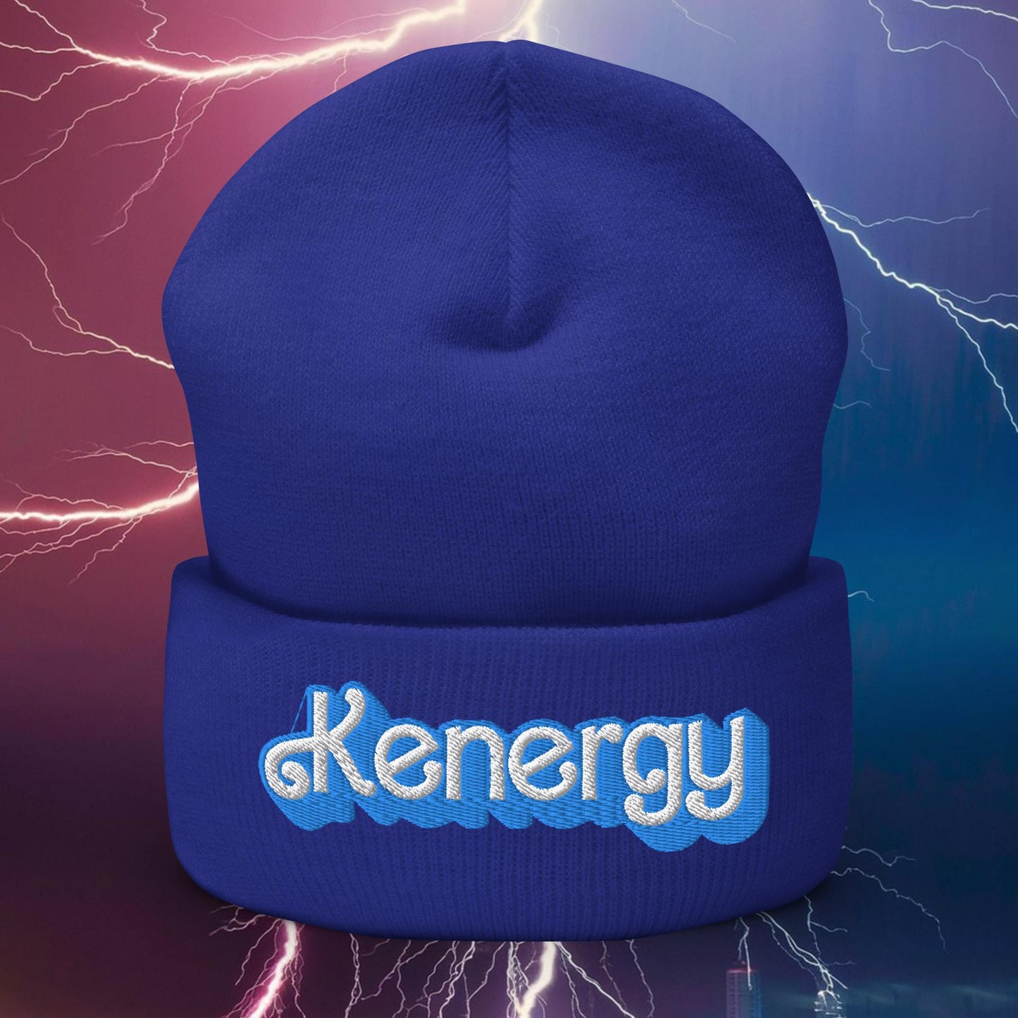Kenergy Ken Barbie Movie Cuffed Beanie Royal Hats Barbie Ken Kenergy Movies Next Cult Brand