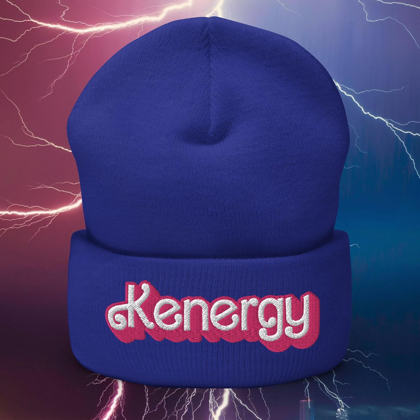Kenergy Ken Barbie Movie Cuffed Beanie Royal Hats Barbie Ken Kenergy Movies Next Cult Brand