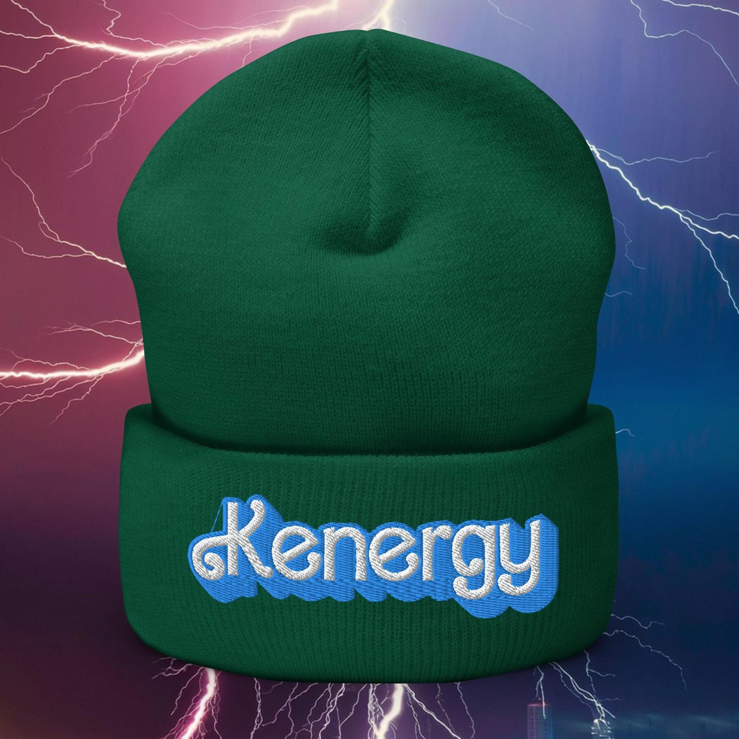 Kenergy Ken Barbie Movie Cuffed Beanie Spruce Hats Barbie Ken Kenergy Movies Next Cult Brand