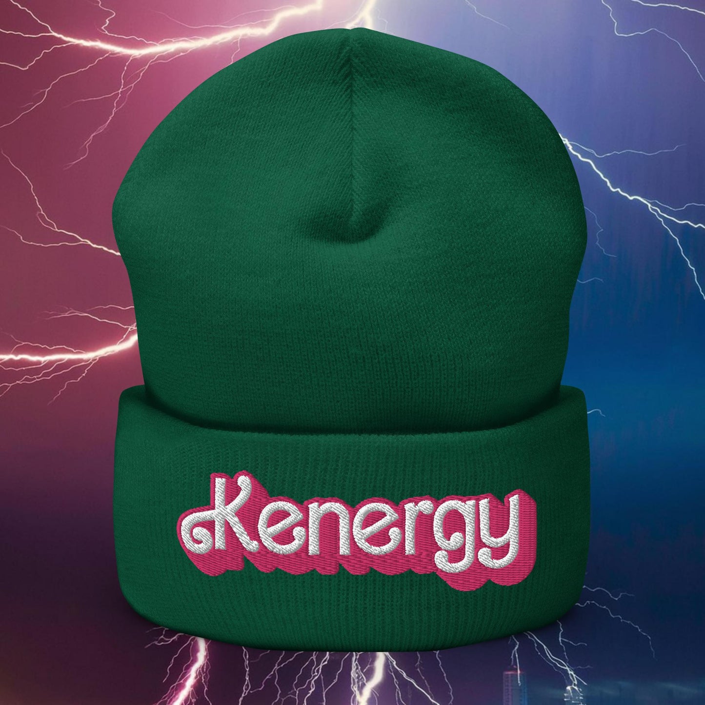 Kenergy Ken Barbie Movie Cuffed Beanie Spruce Hats Barbie Ken Kenergy Movies Next Cult Brand