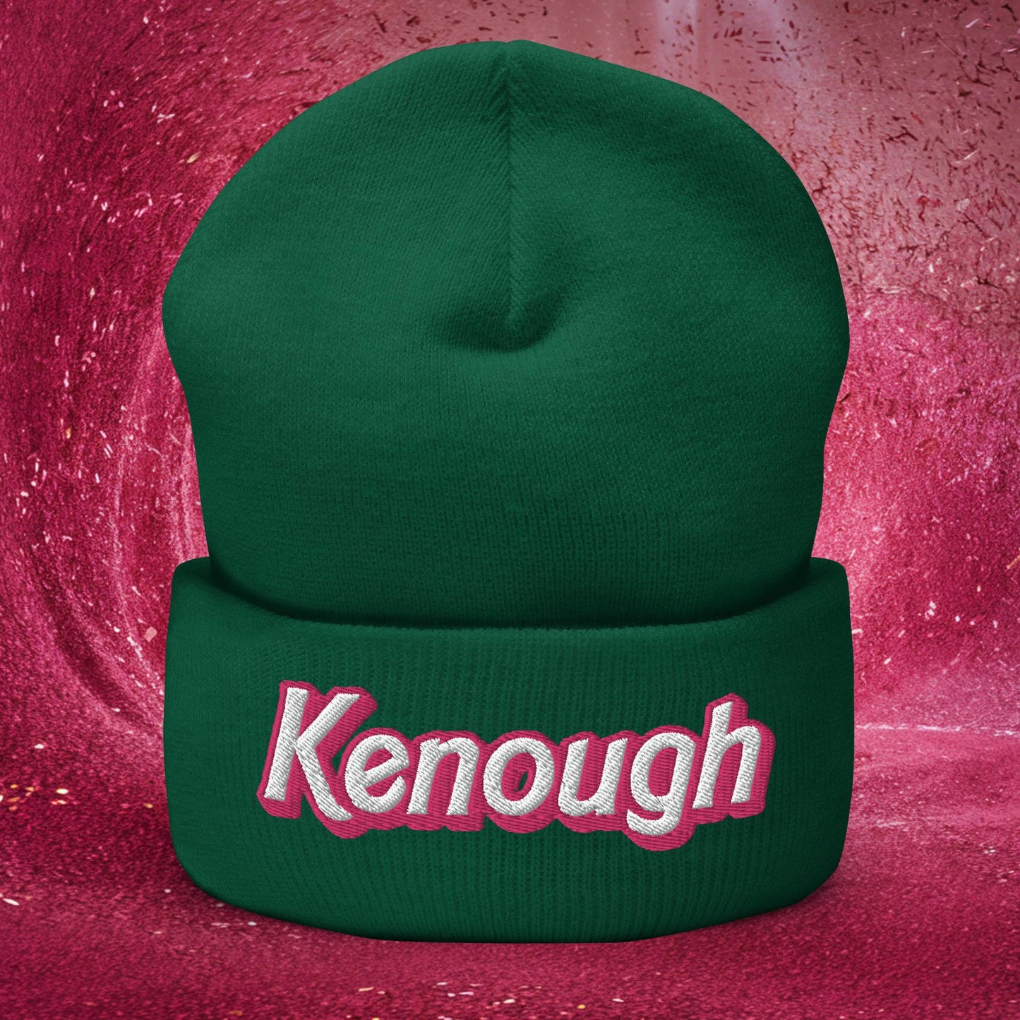 Kenough Ken Barbie Movie Cuffed Beanie Spruce Hats Barbie Ken Movies Next Cult Brand